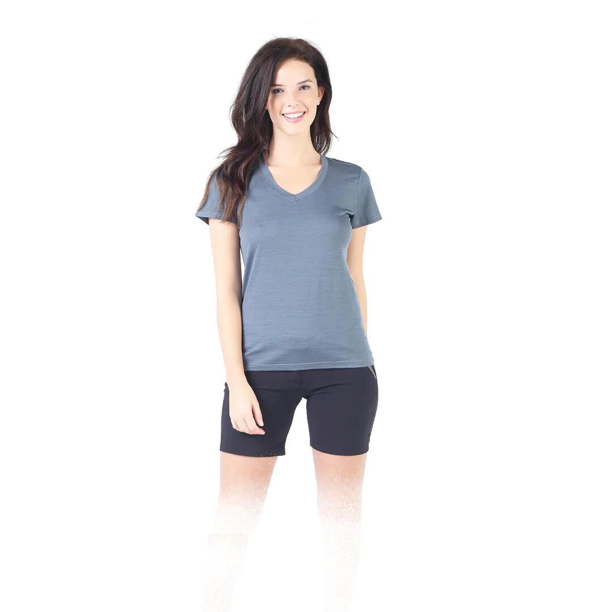 Koszulka turystyczna damska Woolona Calima 100% Merino