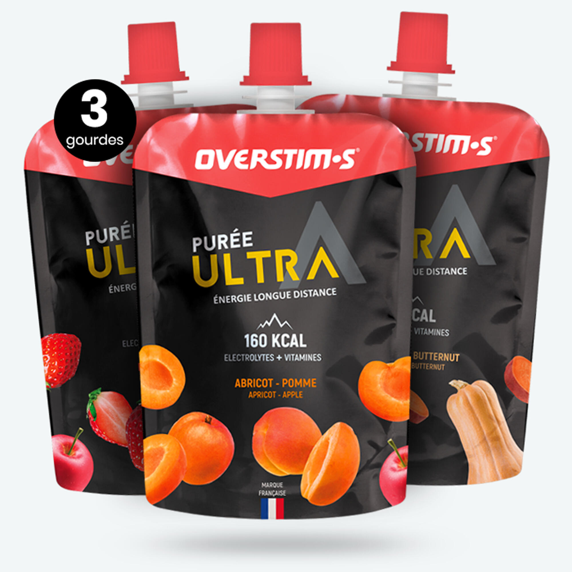 Mieszanka musów energetycznych Ultra 3 x 90 g