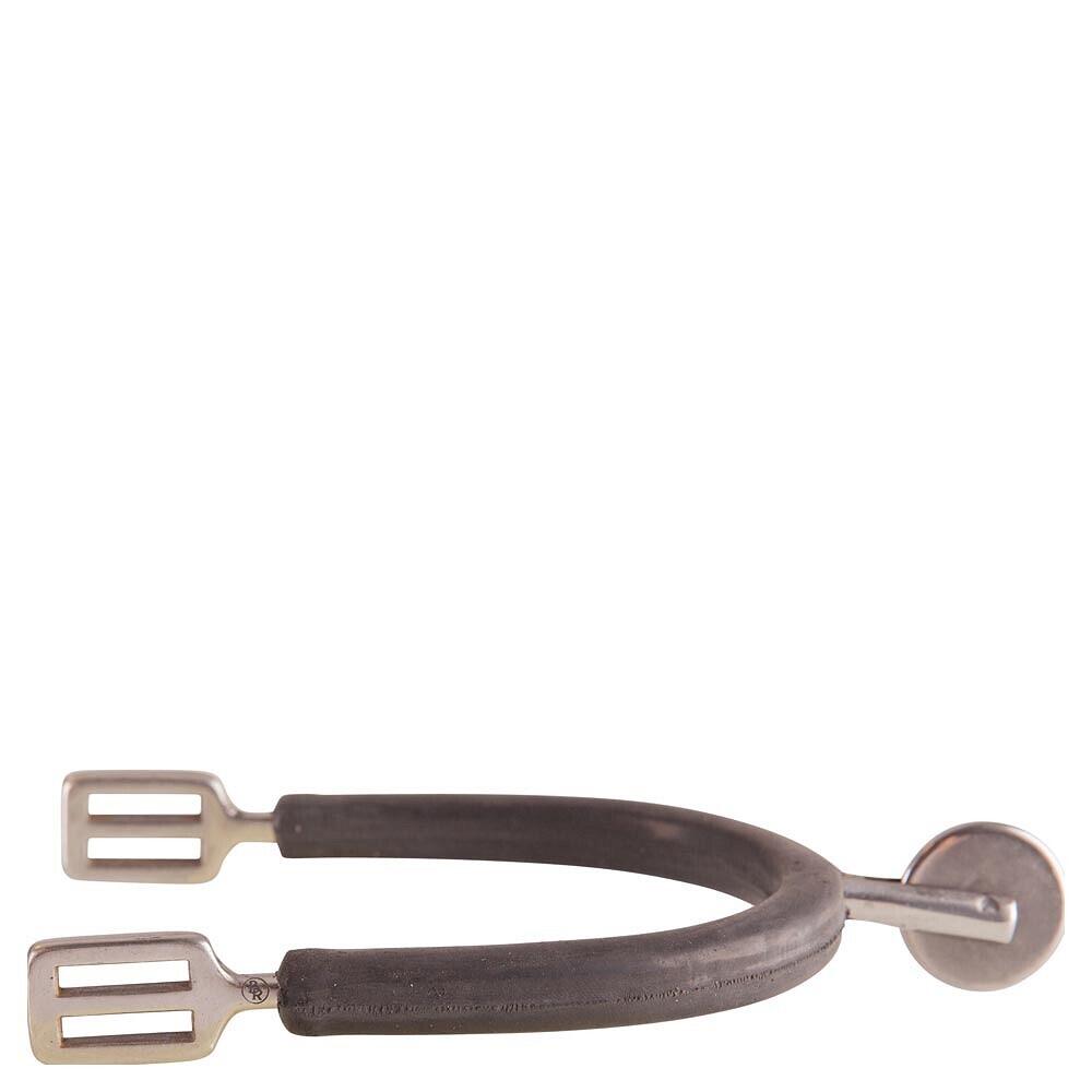 Ostroga ze stali nierdzewnej z dużym kołem i ochraniaczami BR Equitation Epsom