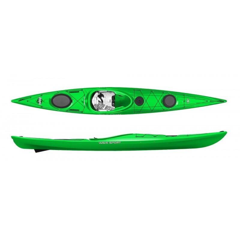 Kajak jednoosobowy do pływania sportowy Wave sport Hydra 145 CORE