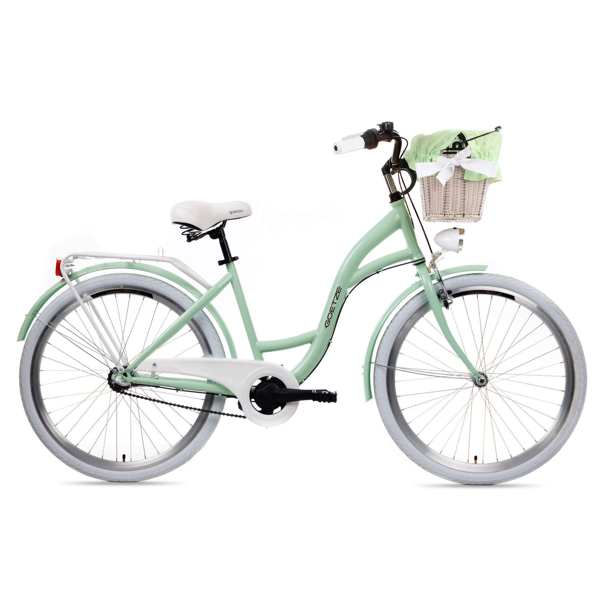 Damski Rower miejski GOETZE STYLE 26" 3b kosz