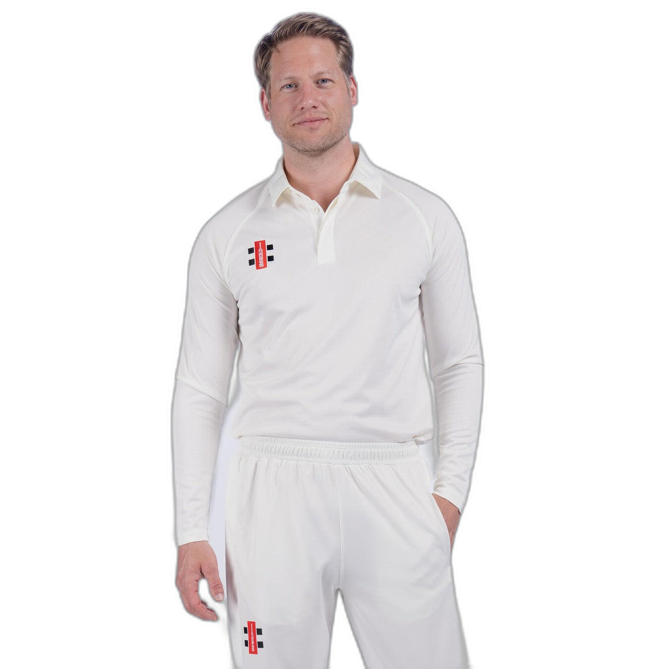 Koszulka polo z długim rękawem Gray-Nicolls Matrix V2