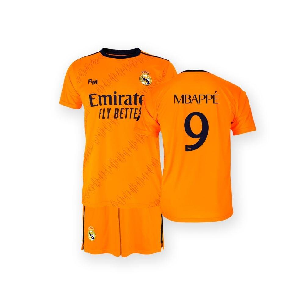 Strój piłkarski wyjazdowy dla dzieci Real Madrid Away 24/25 - Mbappé