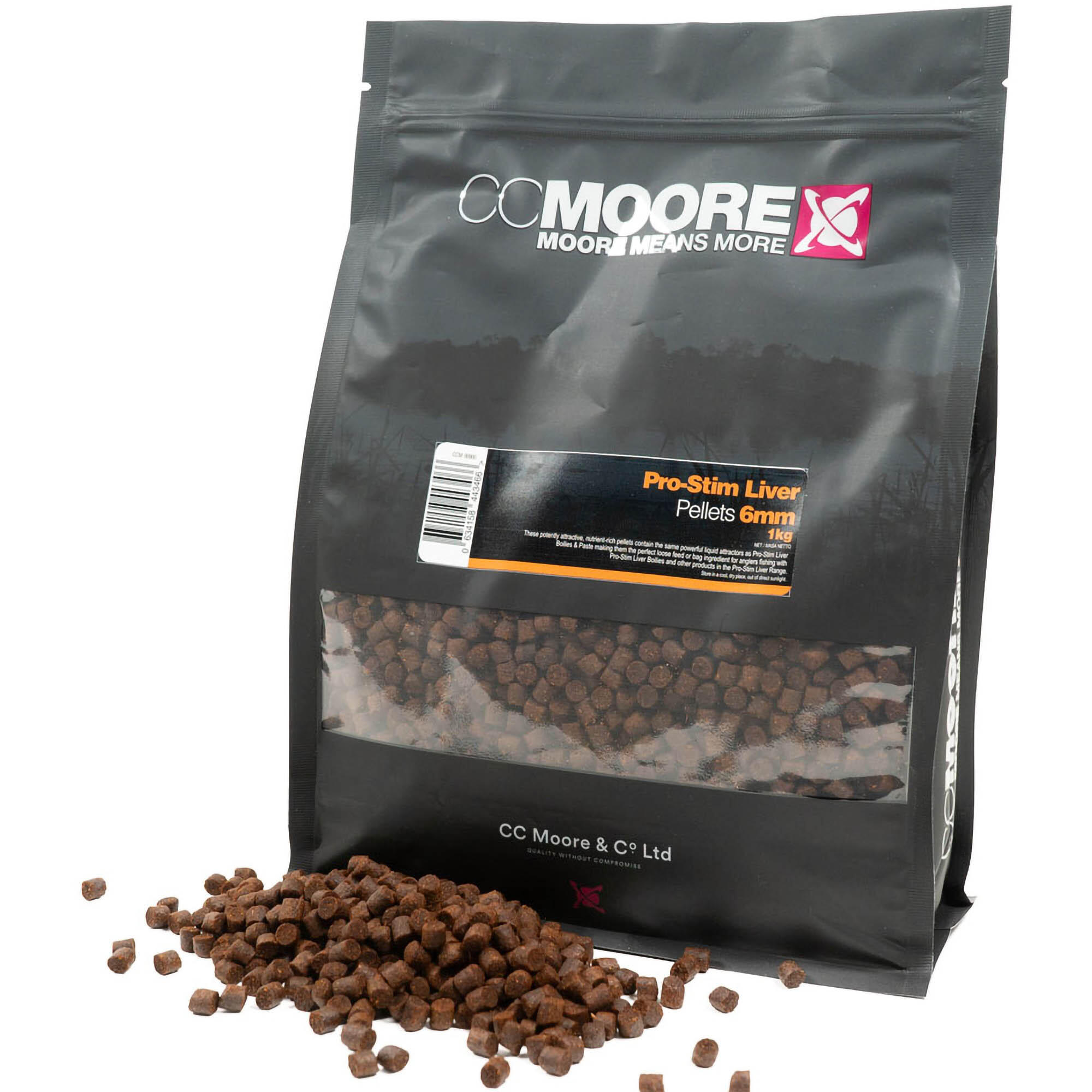Pellet Zanętowy Cc Moore Pro-Stim Liver 6Mm 1Kg
