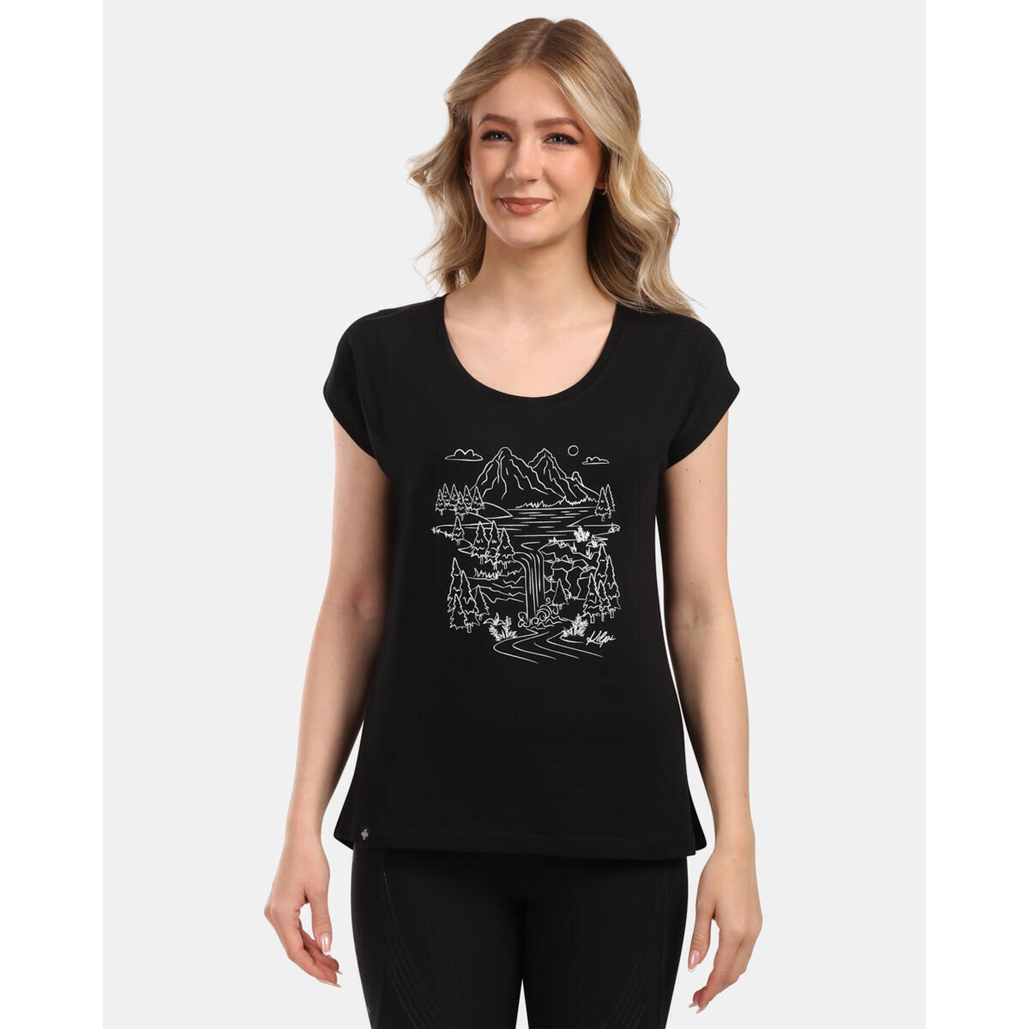 Damska koszulka bawełniana Kilpi ROANE-W