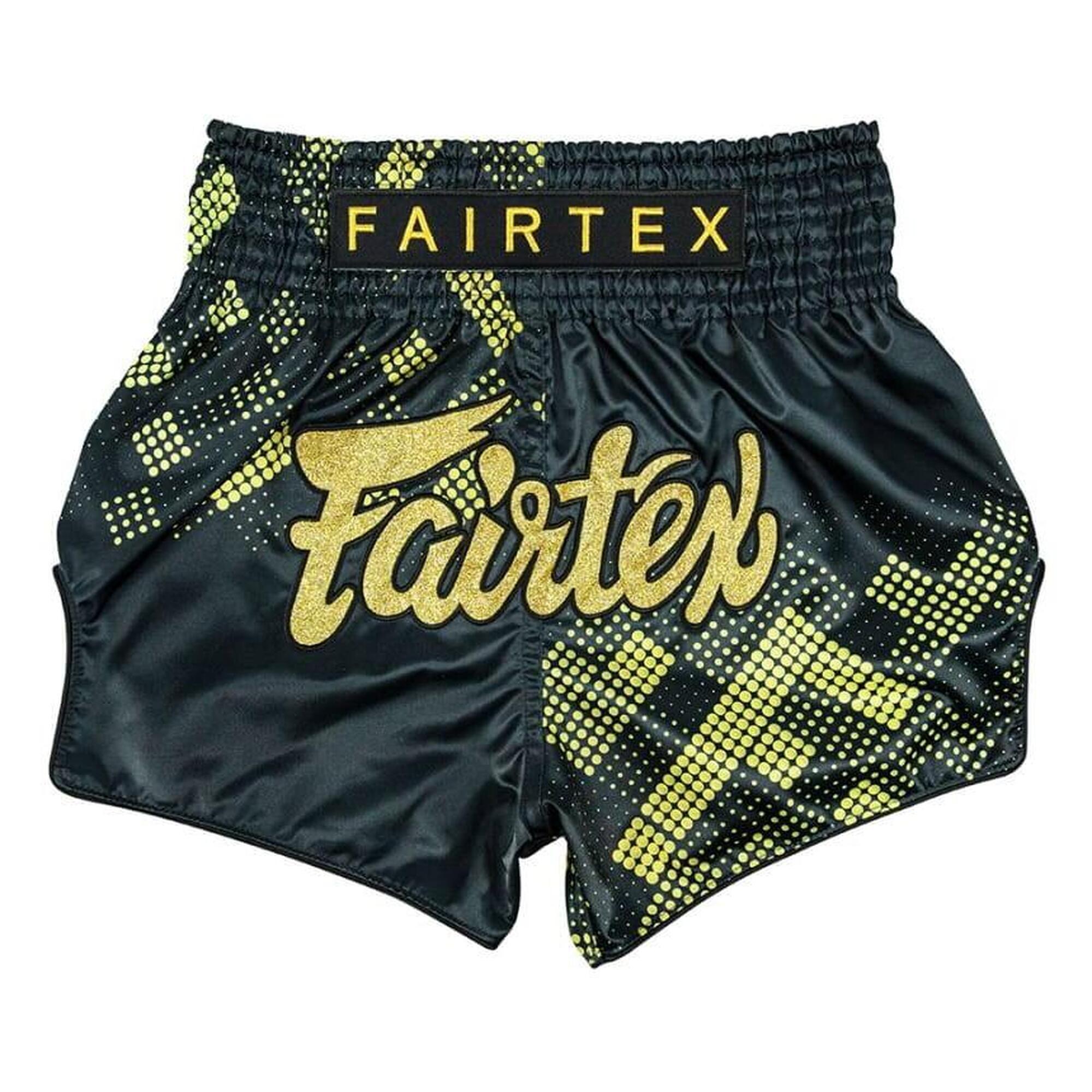Spodenki Muay Thai Fairtex BS1931 Czarne-Złote L