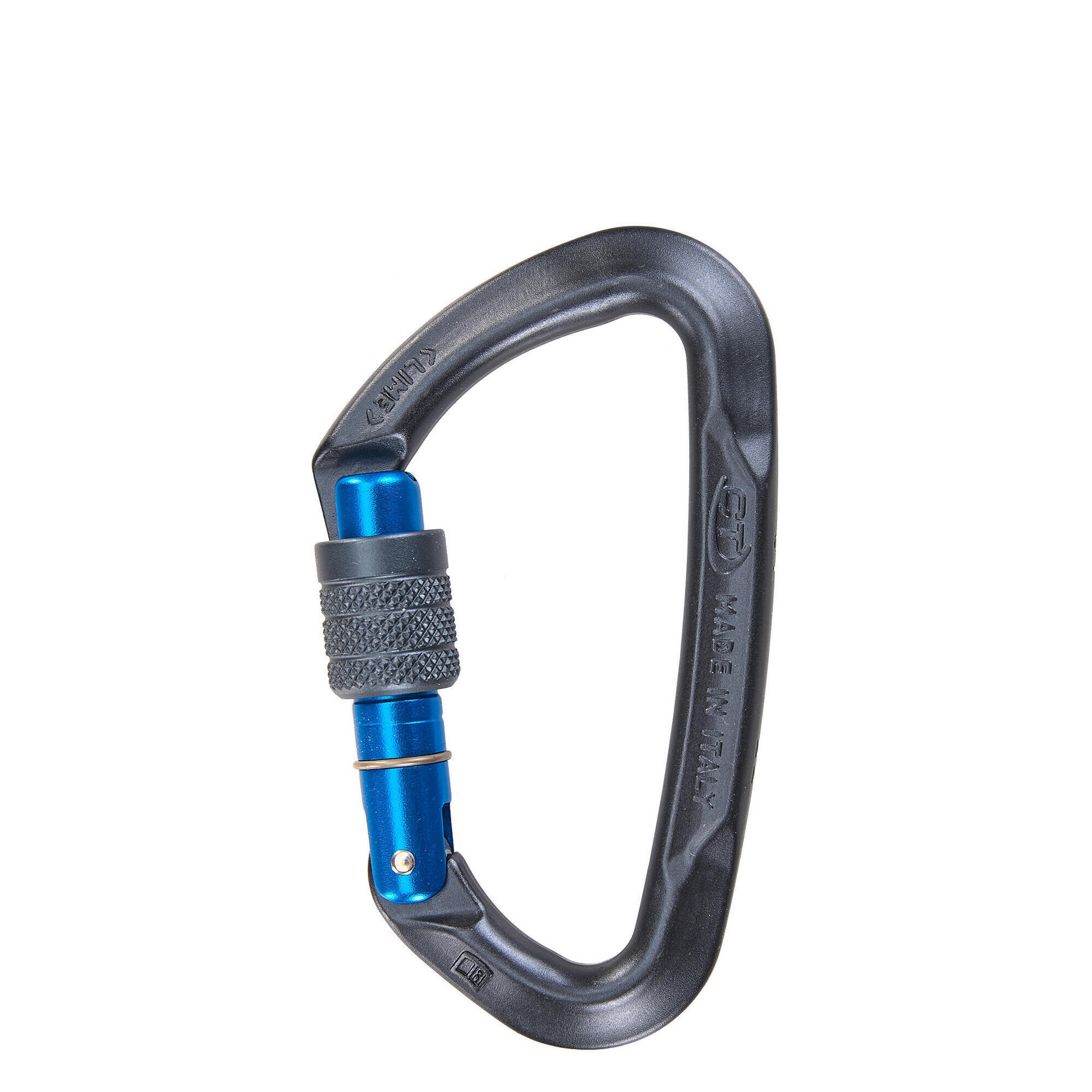 Karabinek zakręcany Climbing Technology Lime SG - grey/blue