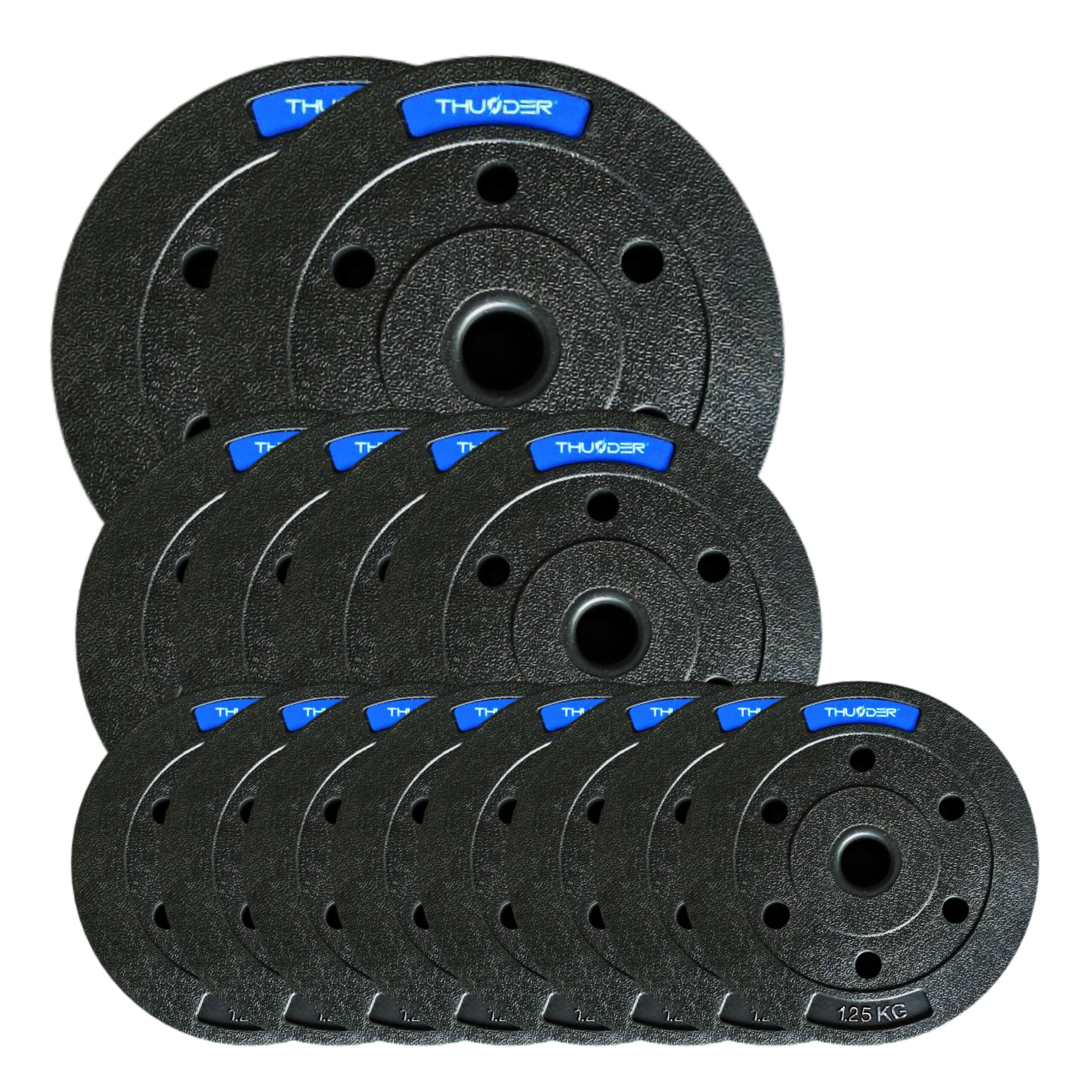 Zestaw obciążeń kompozytowych Thunder SET-B-04-30KG (2x5 4x2,5 8x1,25)