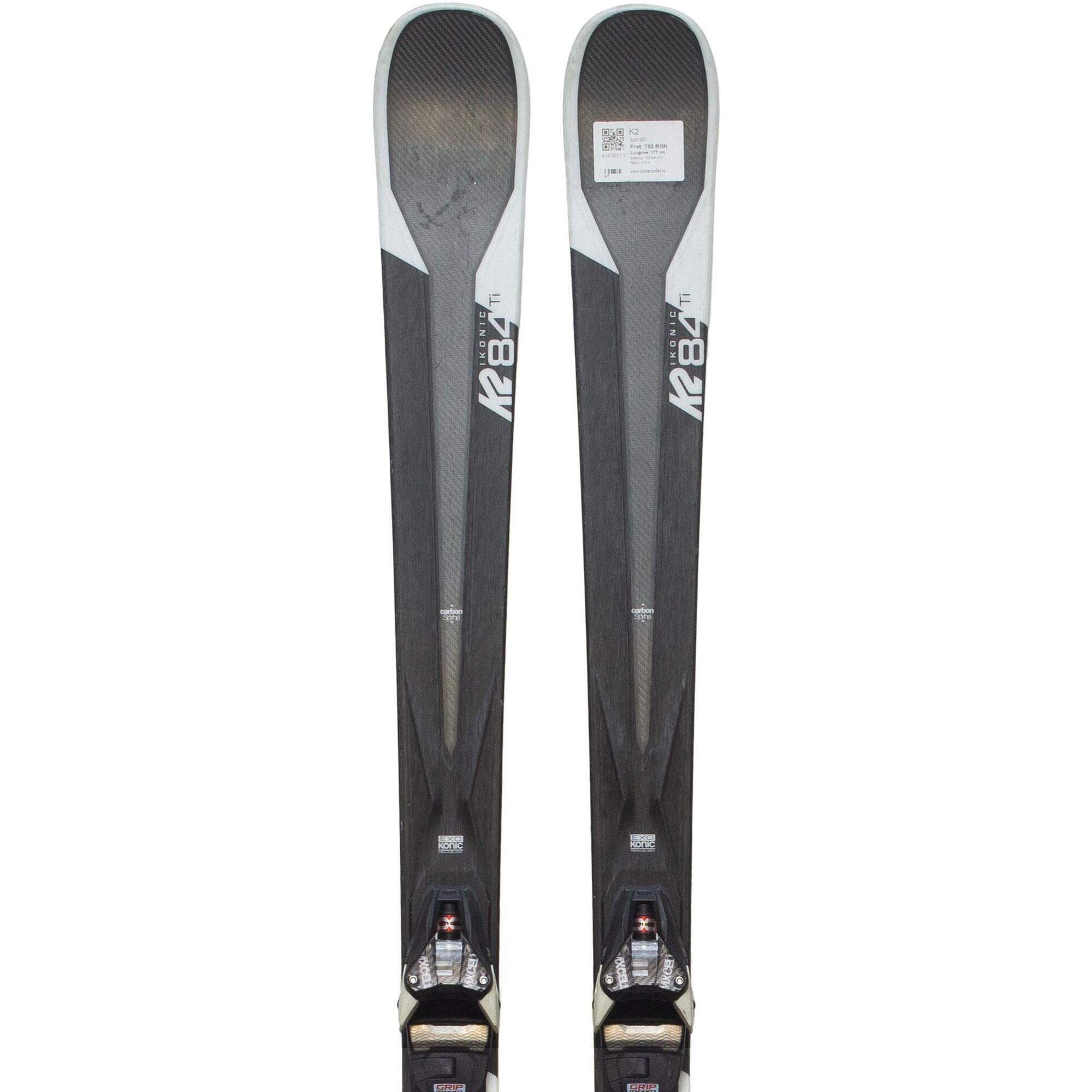 Second Life- Narty K2 Ikonic 84Ti, 163 cm- Stan bardzo dobry