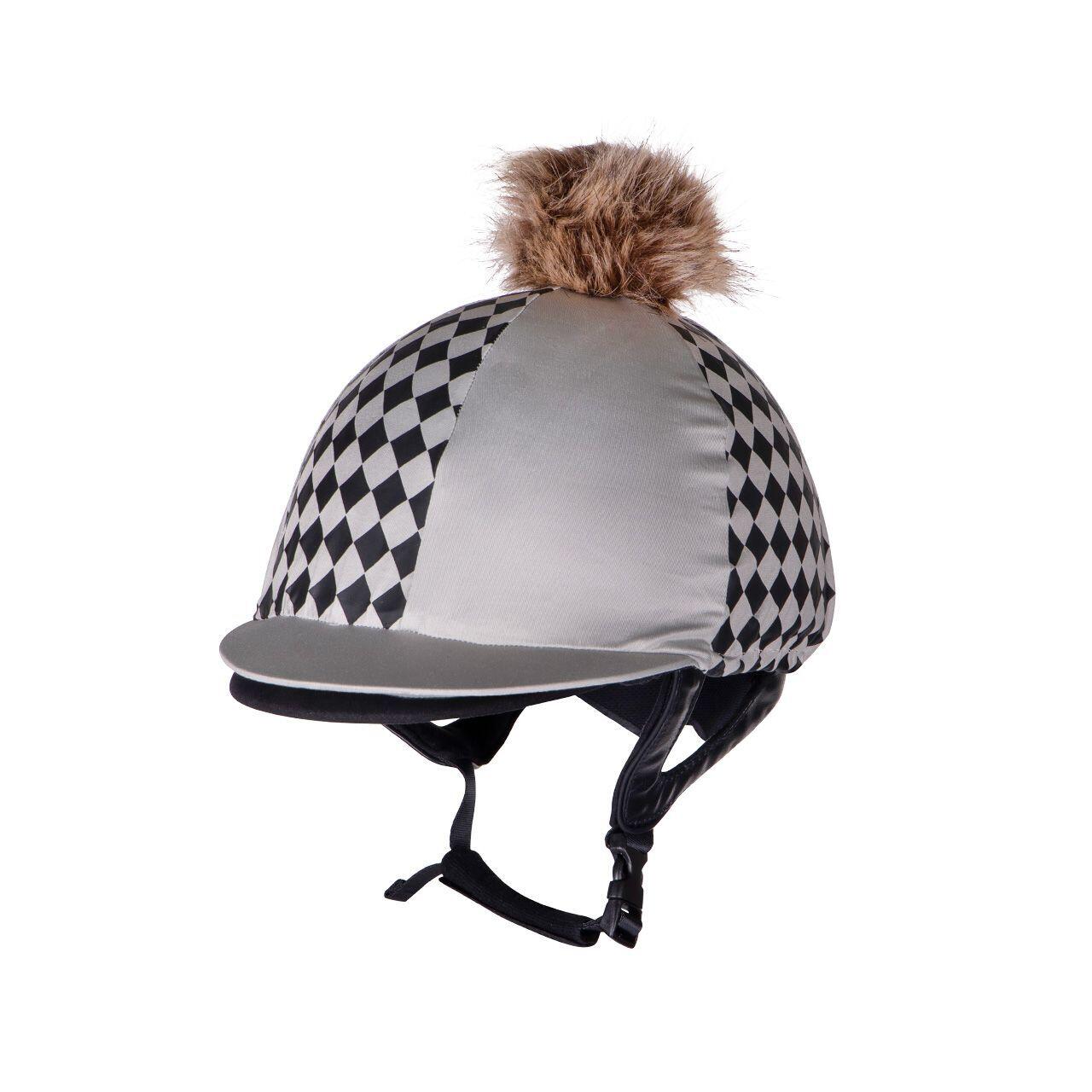 Czapka na kask jeździecki QHP Omaha