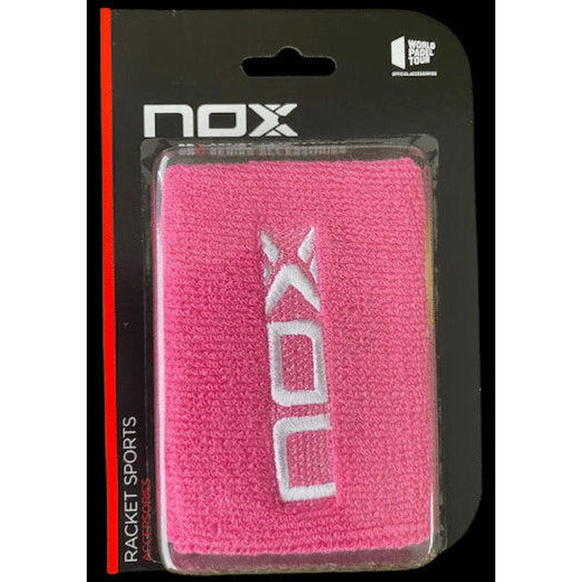 Frotka tenisowa/do padla Nox różowa x2