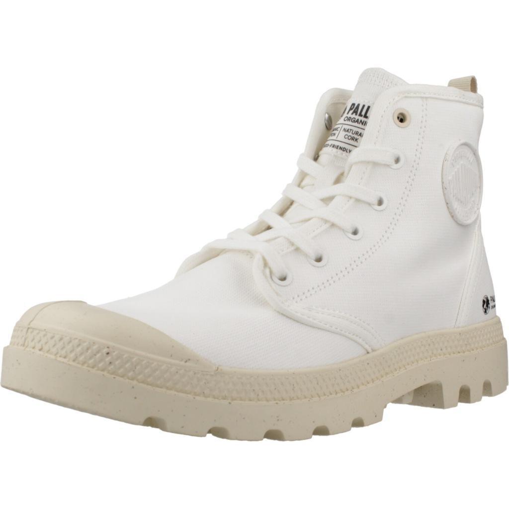 PALLADIUM PAMPA HI ZIP ORGANIC Biały