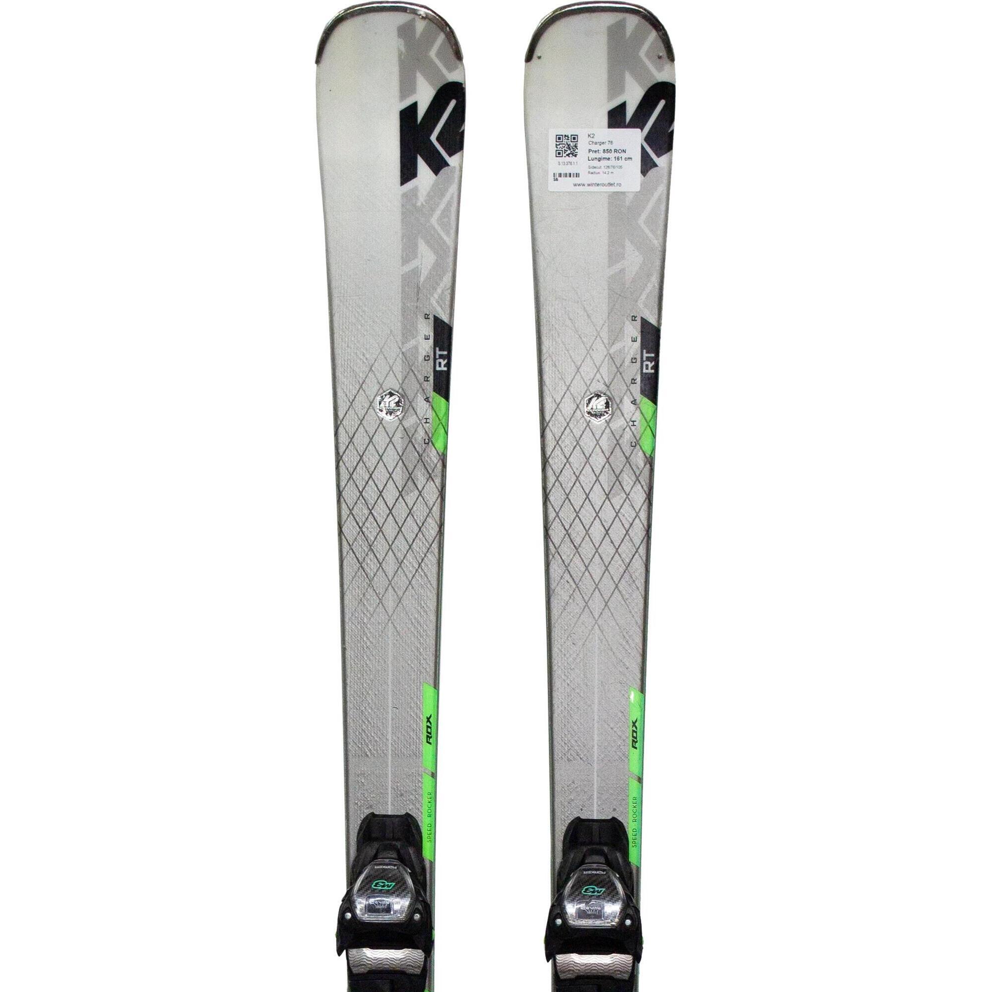 Second Life- Narty K2 Charger 76, 161 cm- Stan bardzo dobry