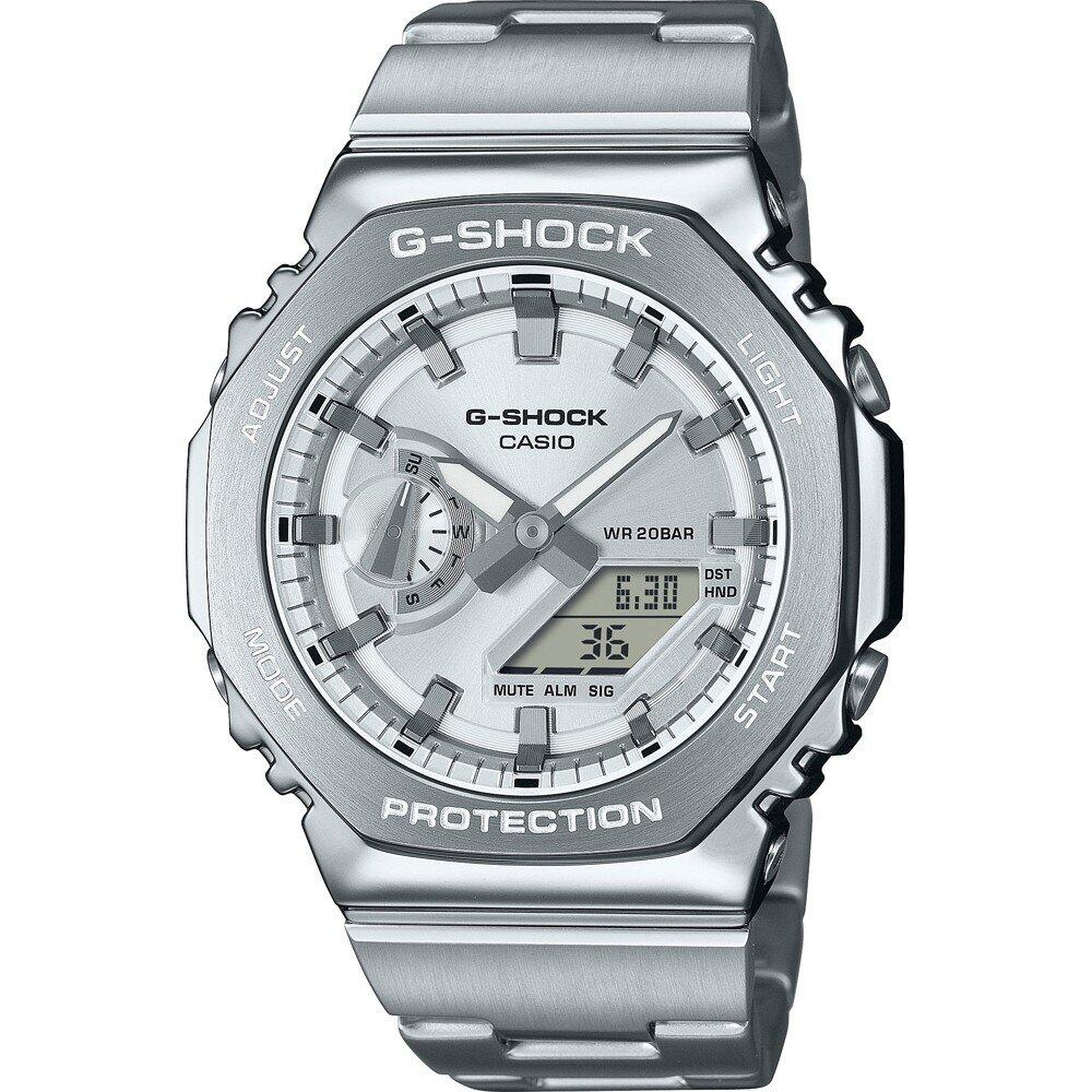 Zegarek Męski Casio G-Shock OAK G-STEEL CLASSIC SILVER