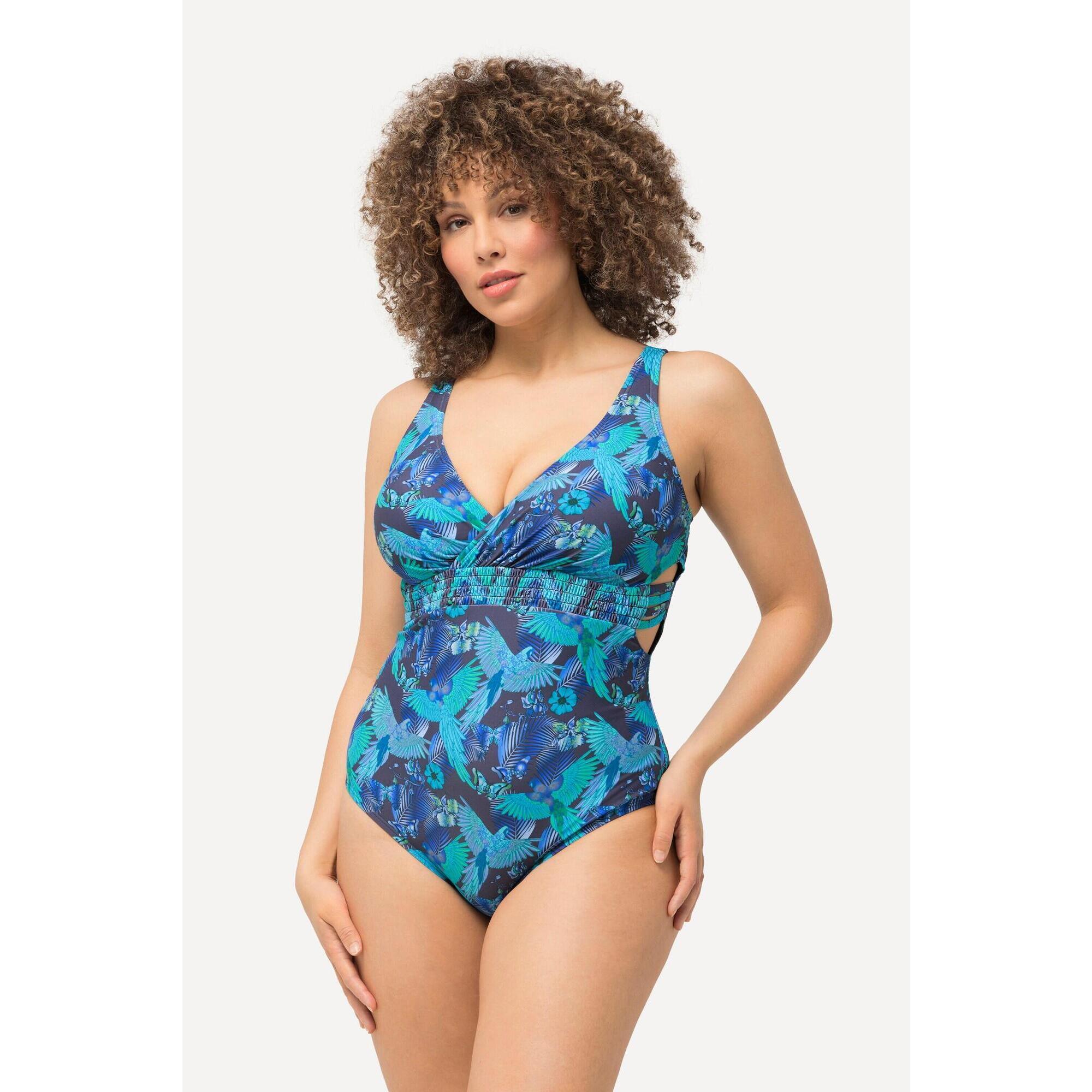 Damski Kostium kąpielowy papugi miękkie miseczki