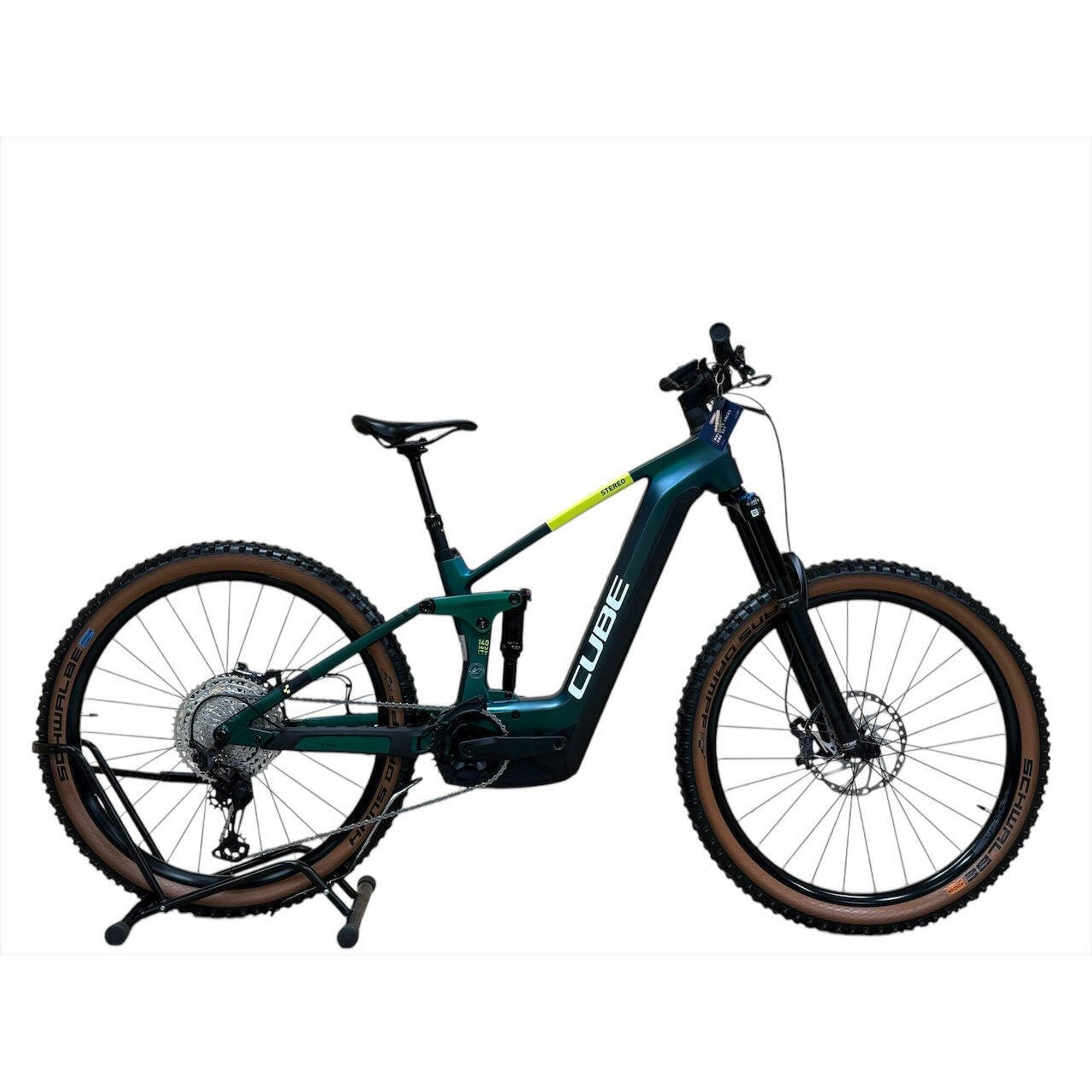Second life - Rower elektryczny górski Cube Stereo Hybrid 140 HPC SLX - Jak nowy
