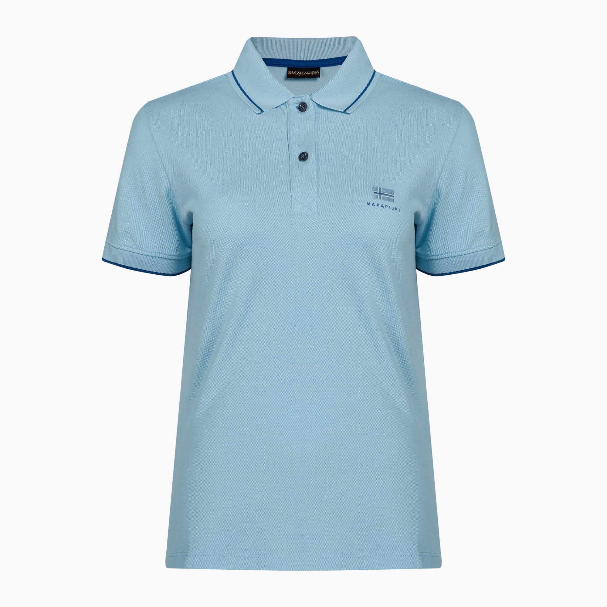 Koszulka polo damska Napapijri E-Nina blue clear M