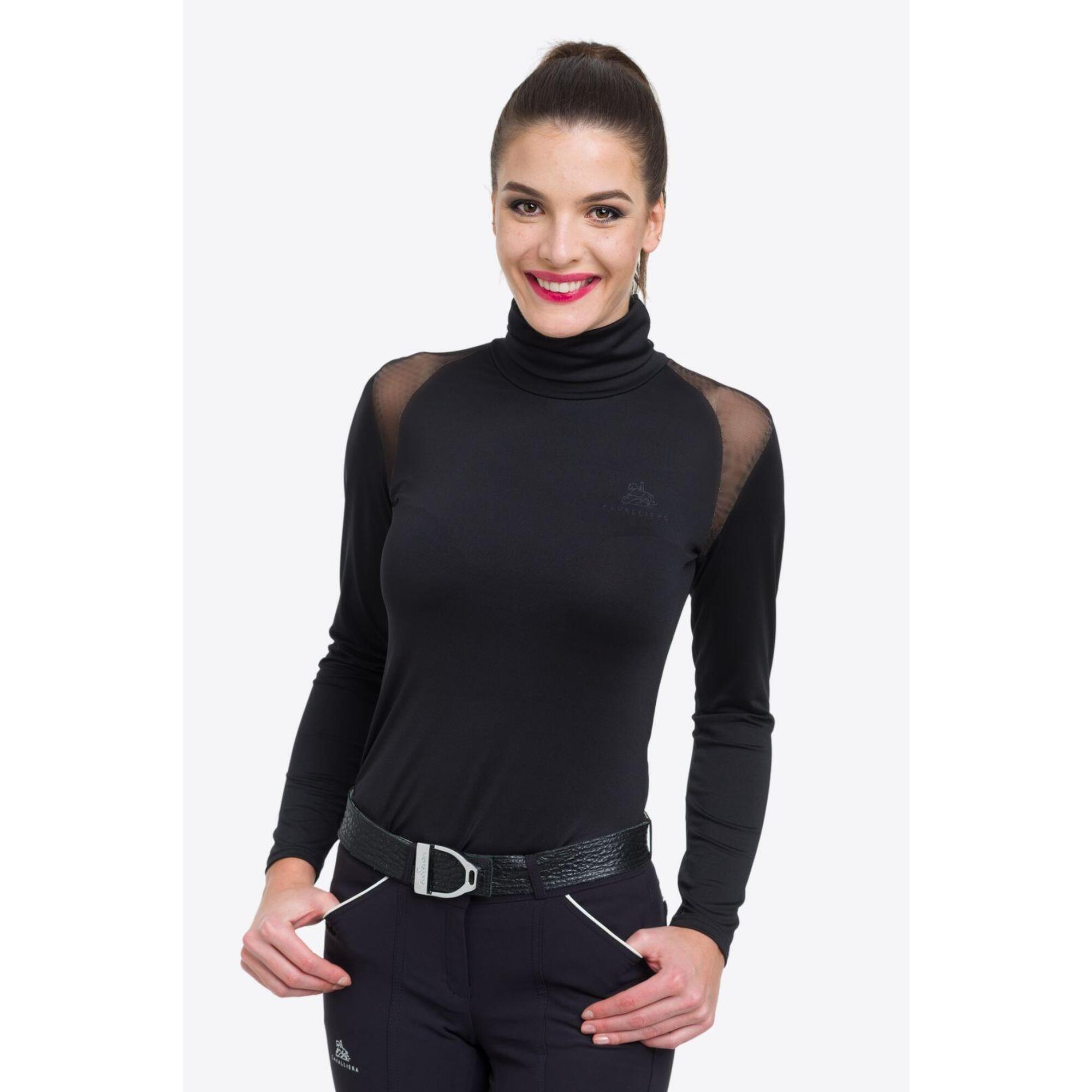 Damski golf Felicity z długim rękawem