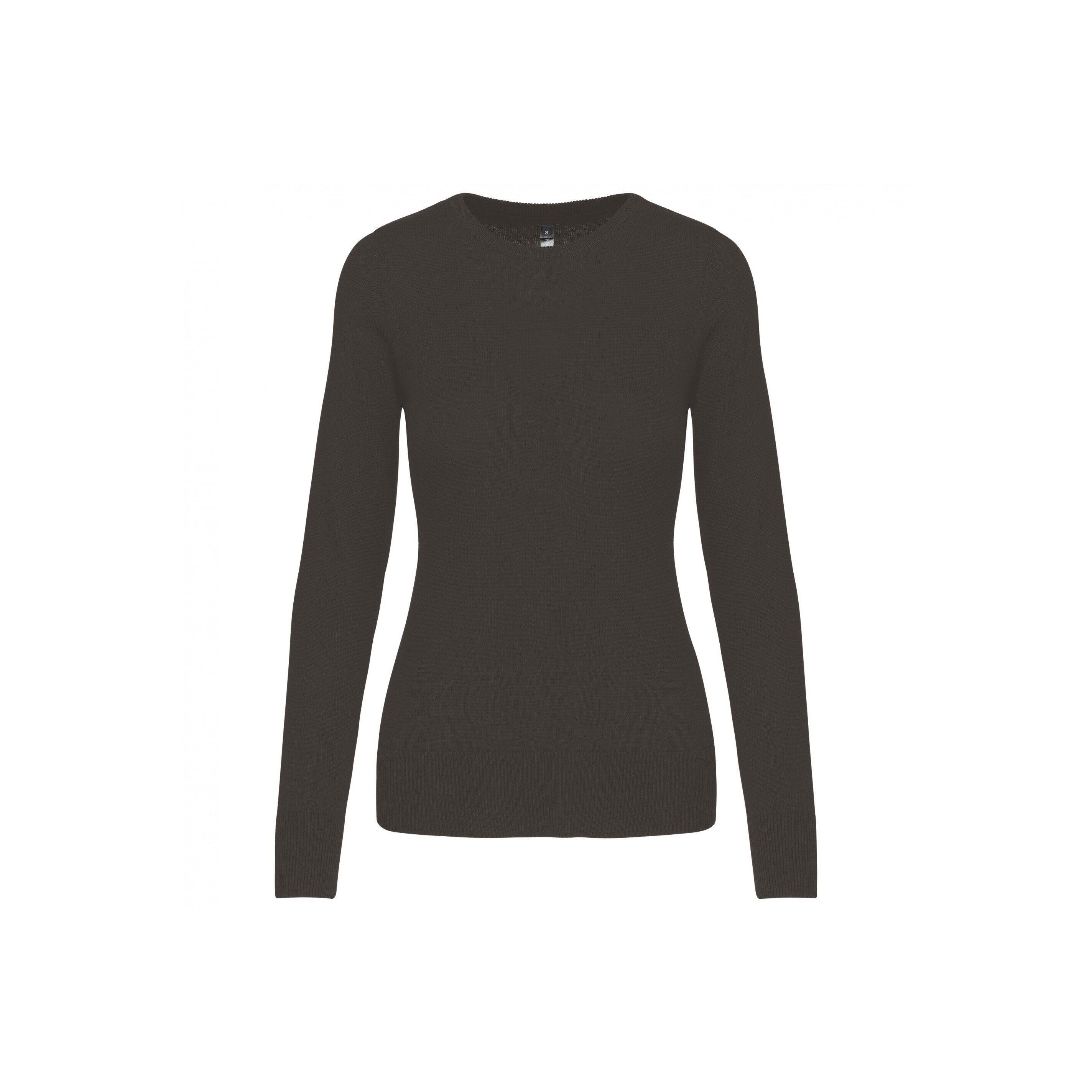 Damski sweter z okrągłym dekoltem Kariban