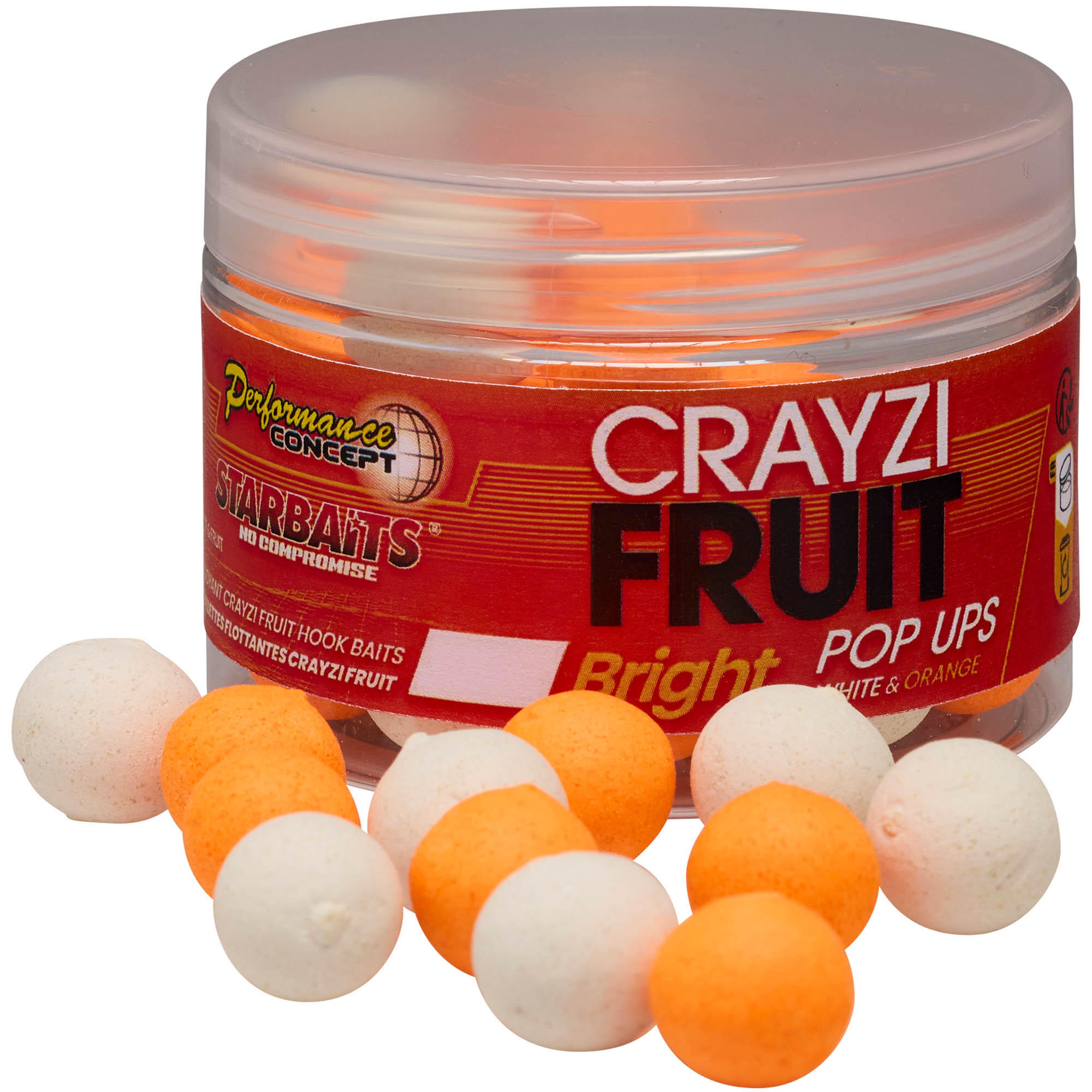 Kulki Starbaits Pc Crayzi Fruit Bright Pop Up 14Mm 50G