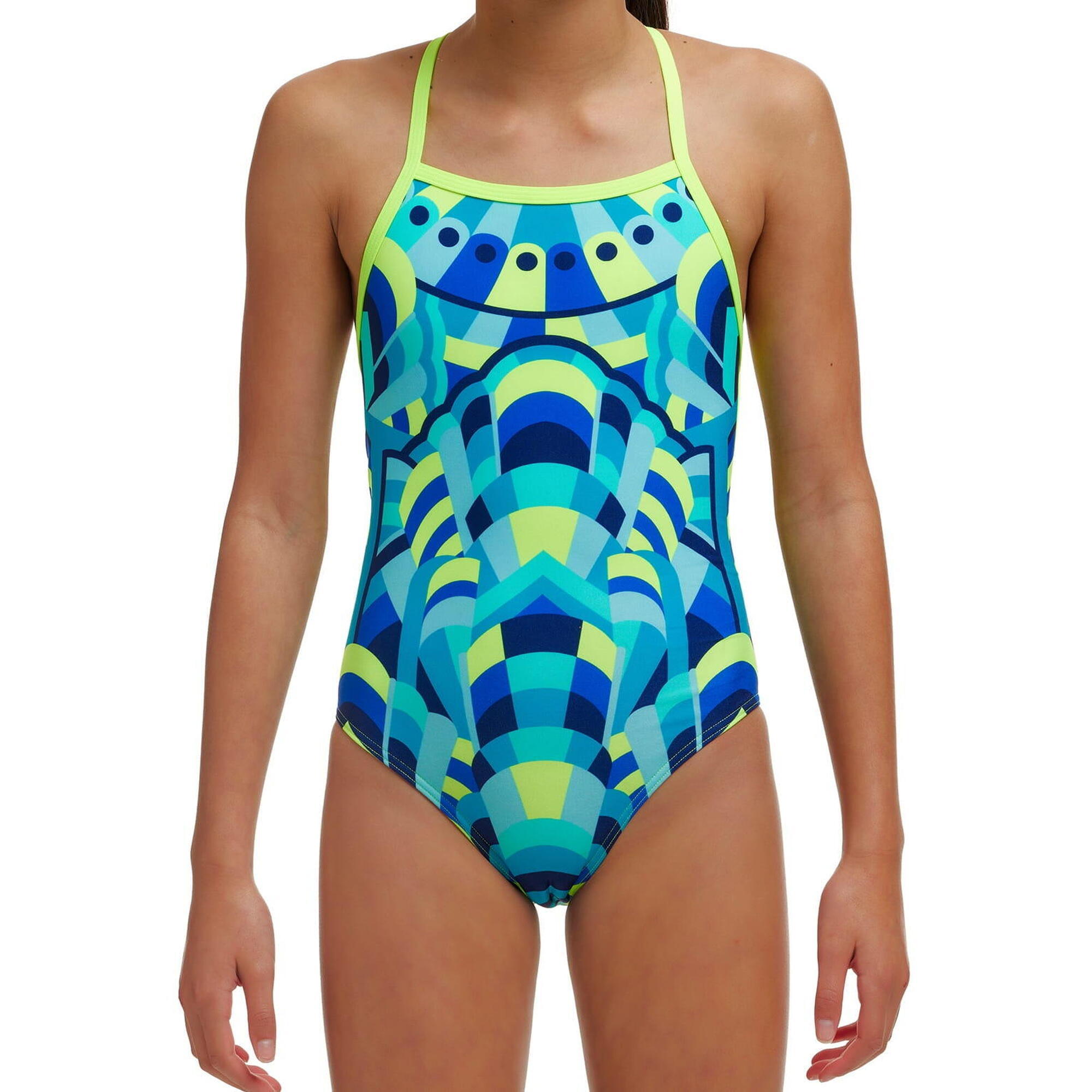 Strój do pływania dziewczęcy Funkita Cirque du Swim Strapped In