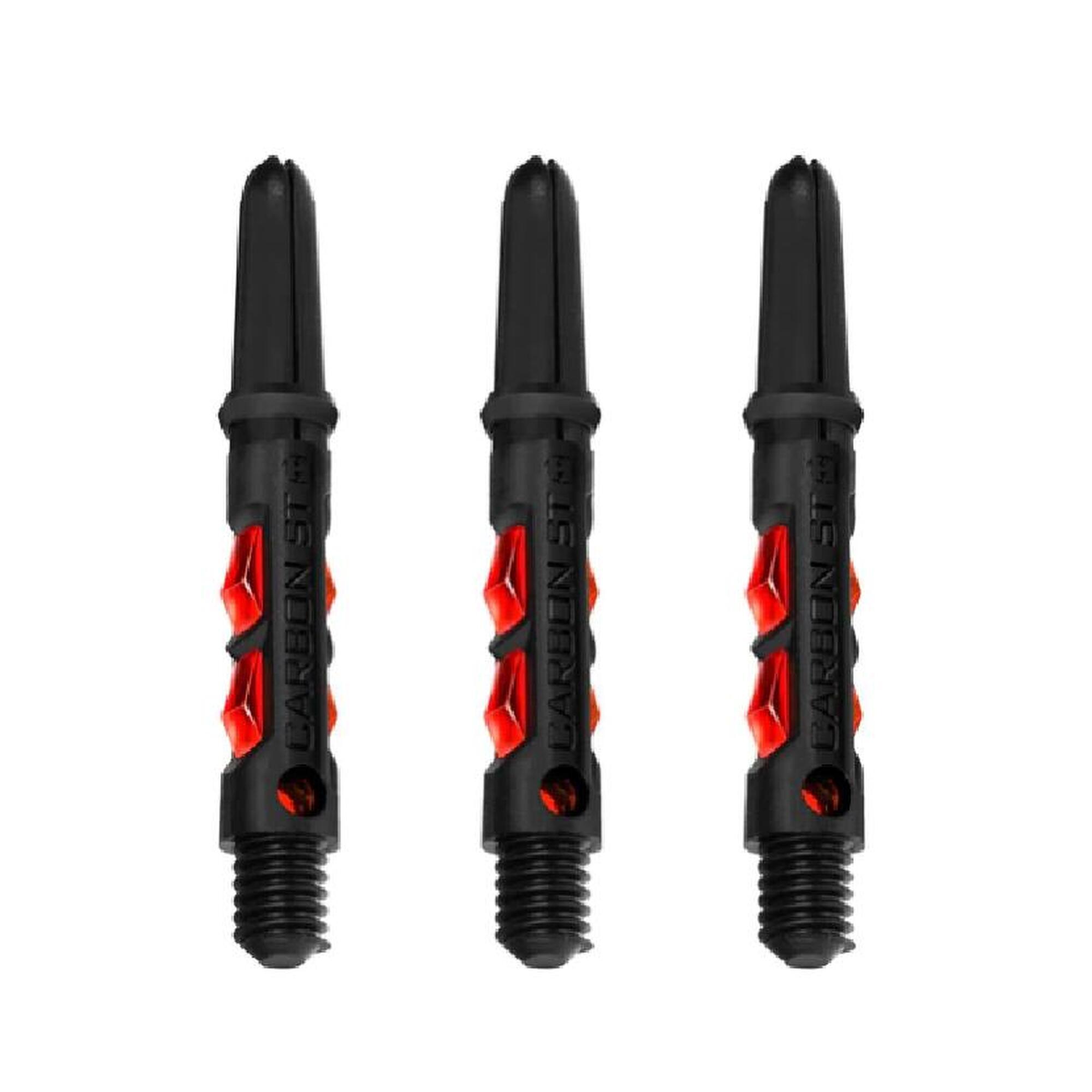 Shafty Harrows Carbon ST Short 2BA czarno-czerwone