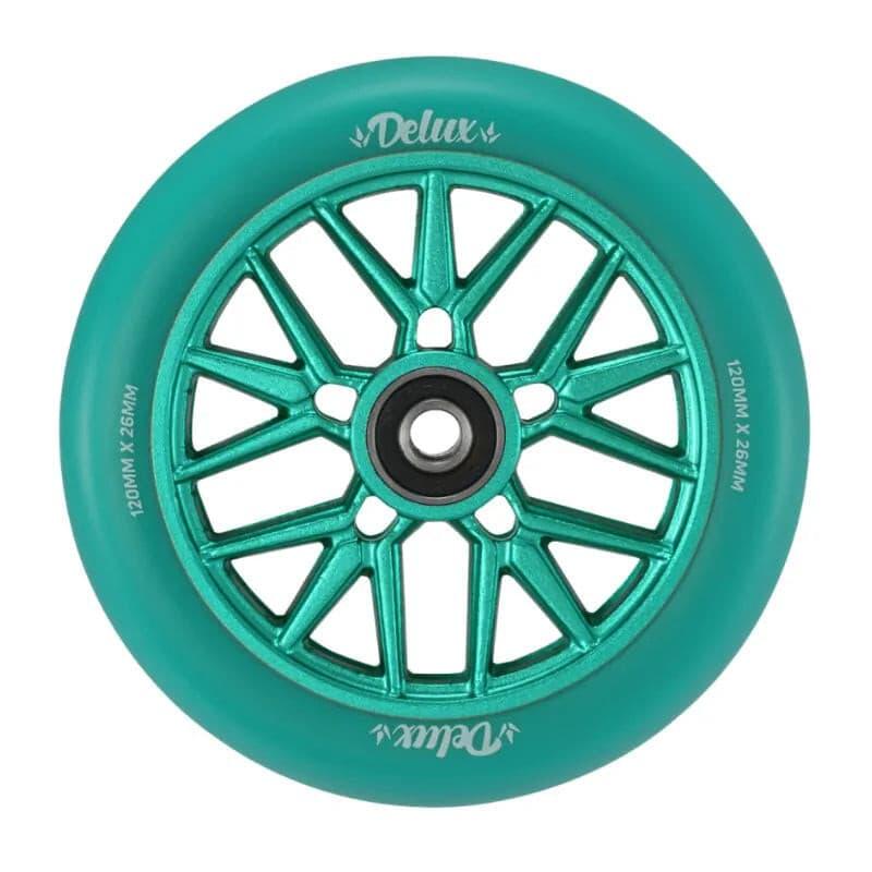Kółka do hulajnogi Blunt Kółka Blunt 120 mm Delux - - Teal/Teal W120Dxtltl