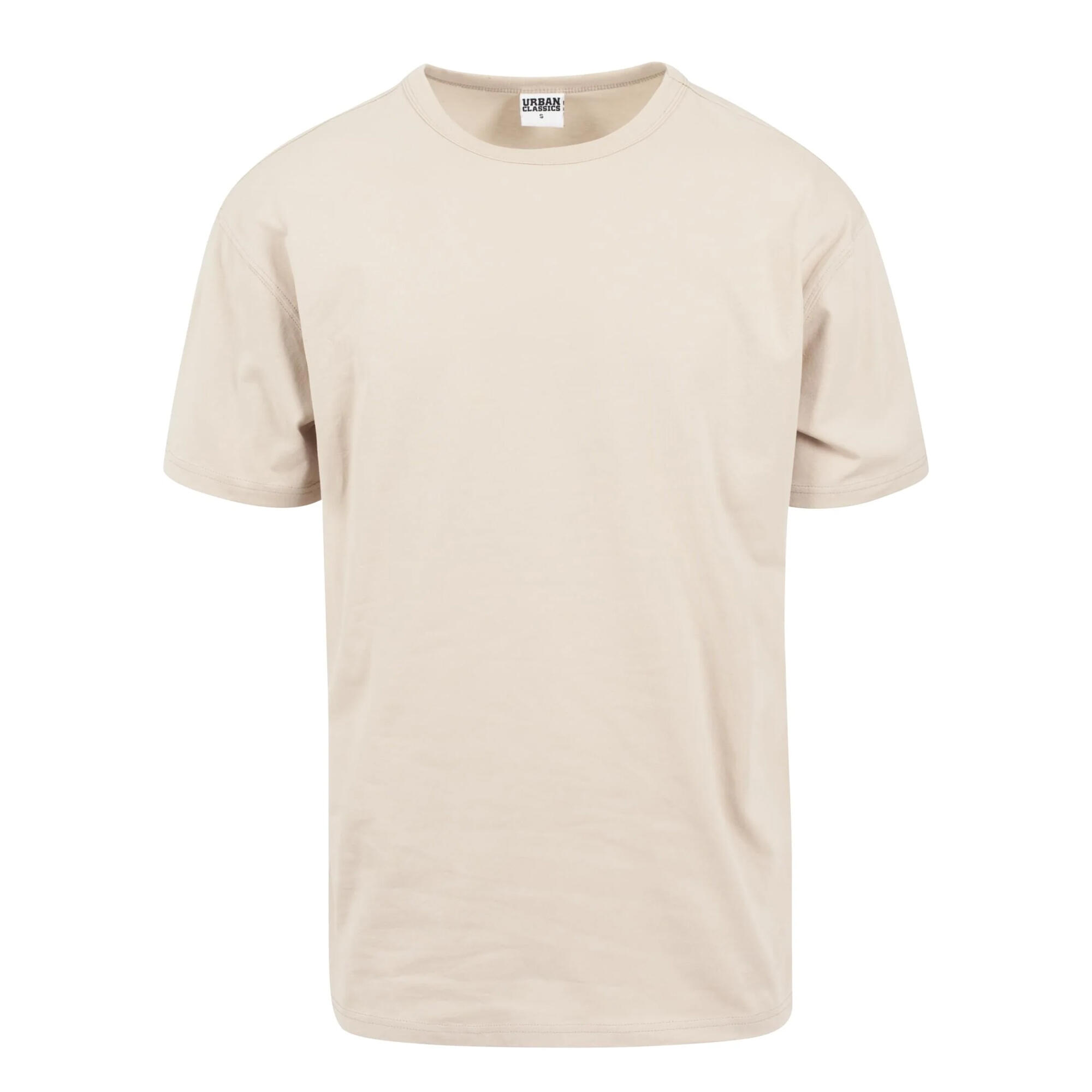 T-shirt Męski Jeden Kolor Oversized