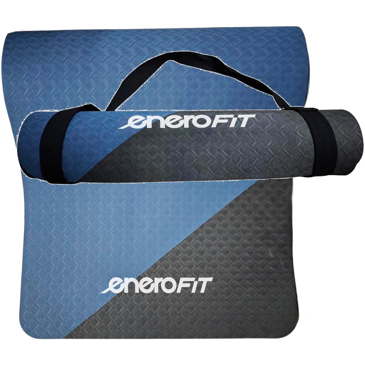 Mata fitness nero Fit TPE antypoślizgowa