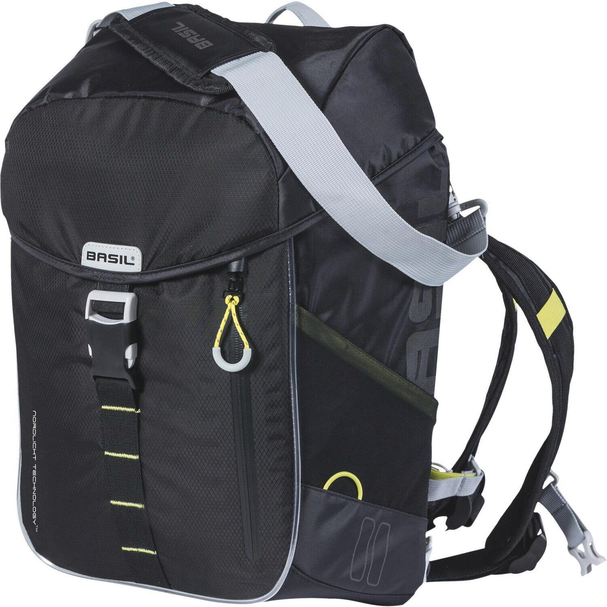 Plecak Rowerowy Miles Daypack Nordlicht 17 Litrów 31 X 17 X 44 Cm - Czarny