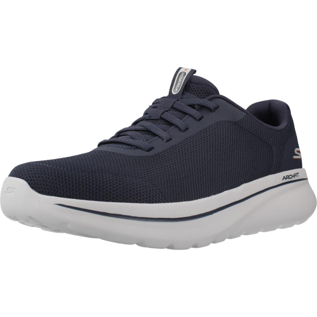 Buty SKECHERS GO WALK ARCH FIT N-JOY - CULLMAN Niebieski