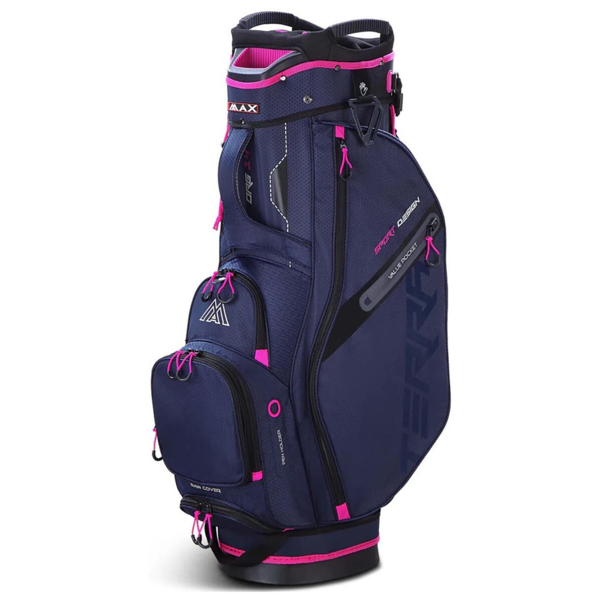Torba na tee golf Big Max Terra Sport Stalowoniebieski fuksja
