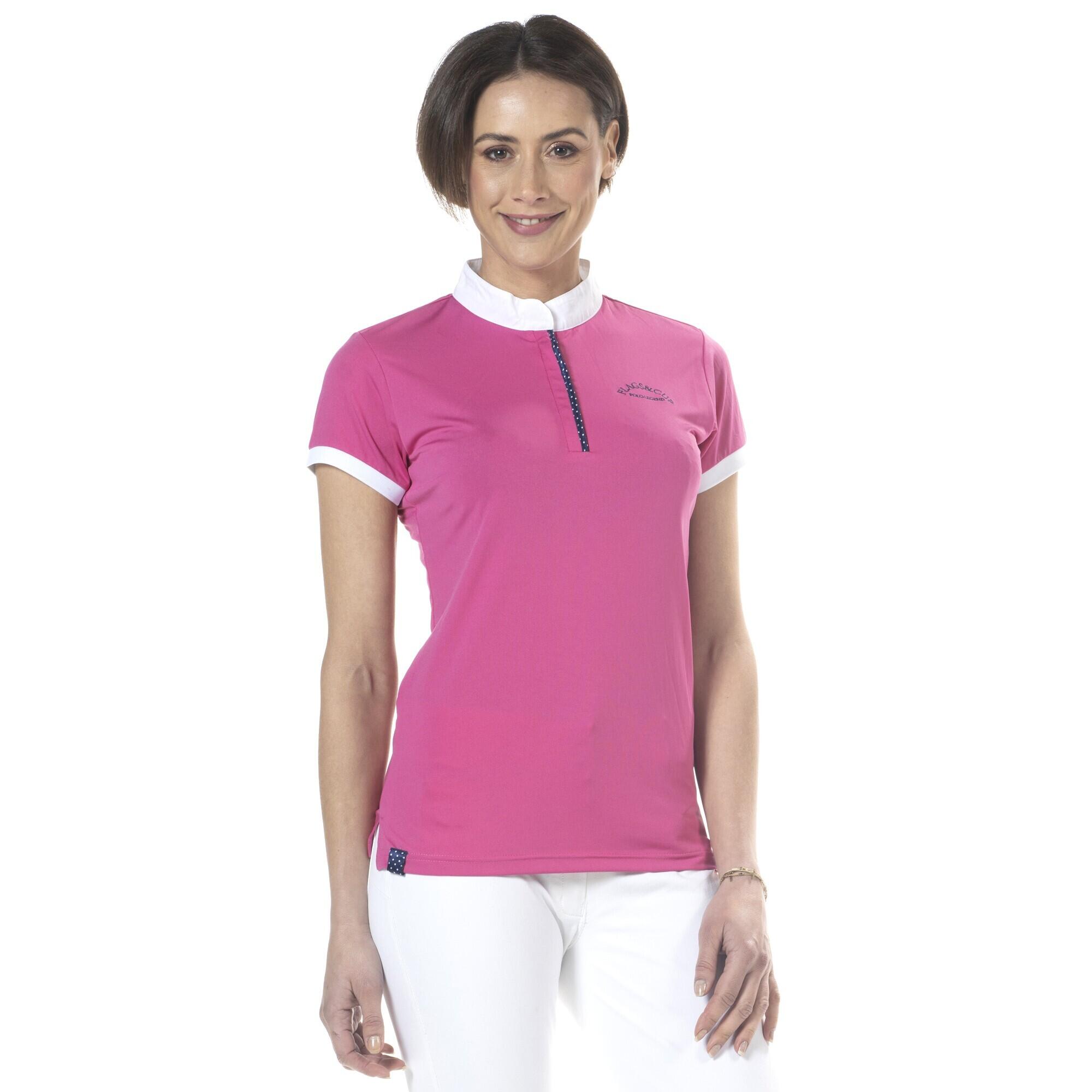 Damska jeździecka koszulka polo Flags&Cup Clorinda