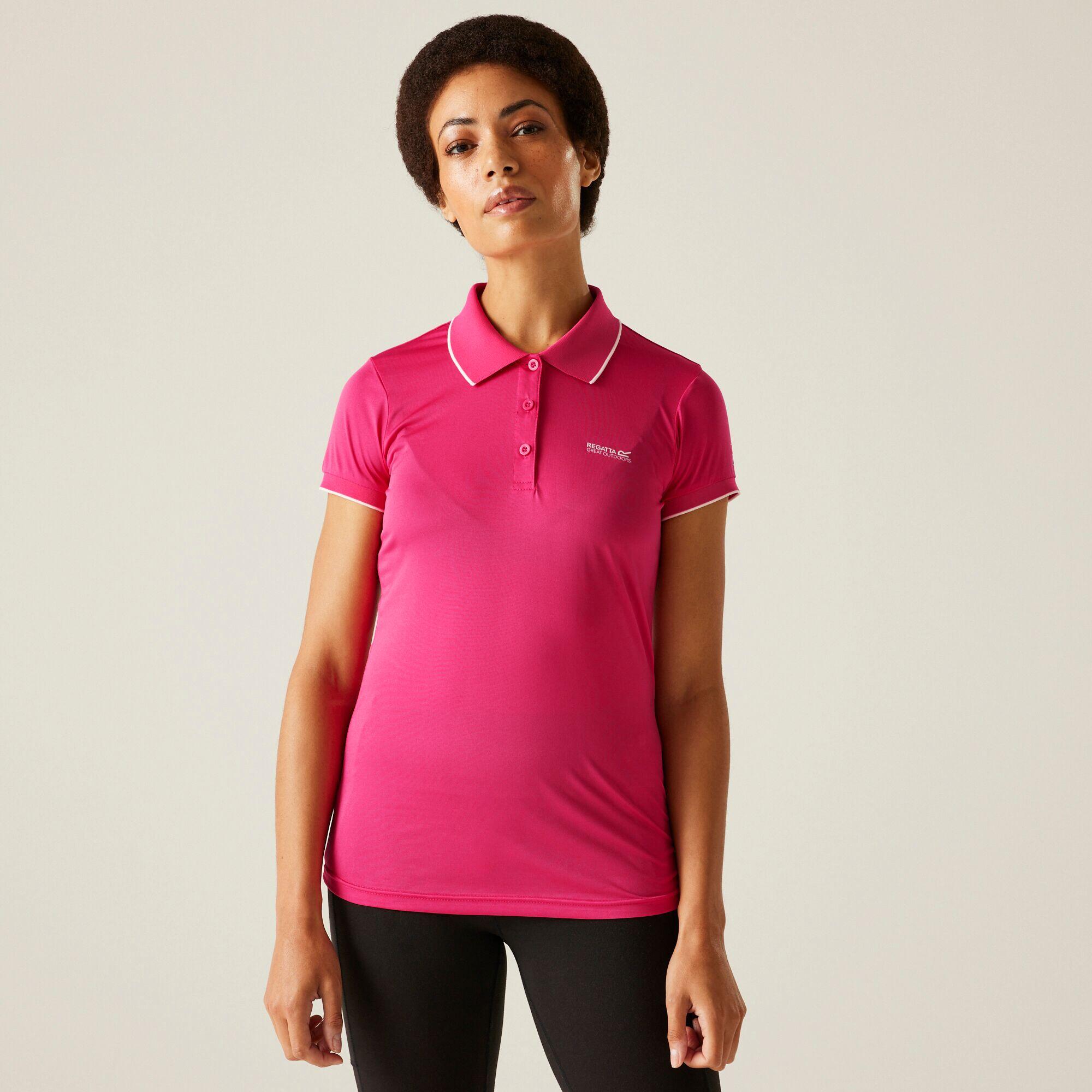 Damska koszulka turystyczna polo Remex II