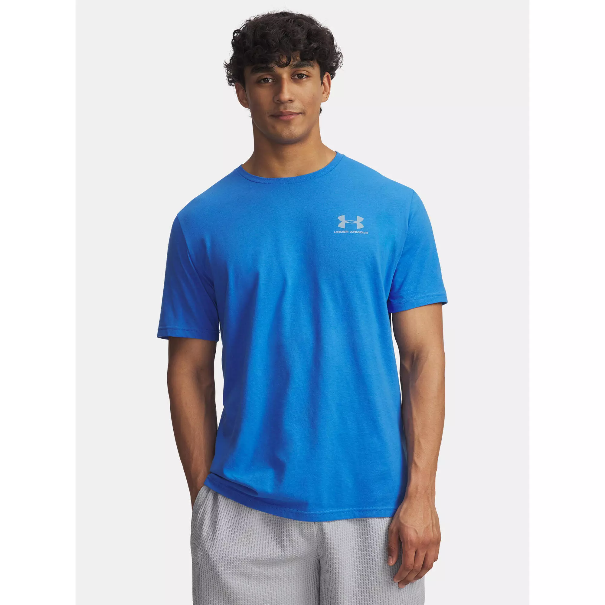 Koszulka męska Under Armour Sportstyle LC SS niebieska 1326799 411 ROZMIAR S