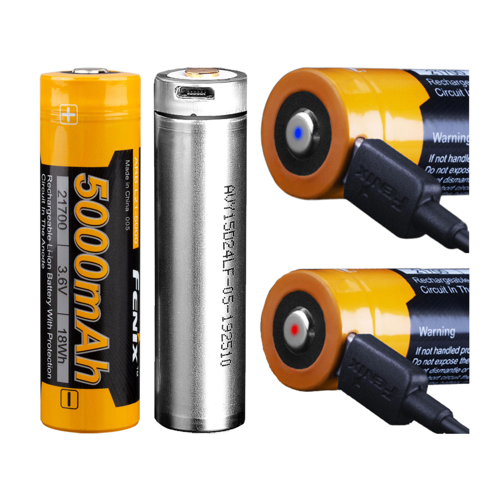 Akumulator Fenix USB ARB-L21U (21700 5000 mAh 3,6 V)