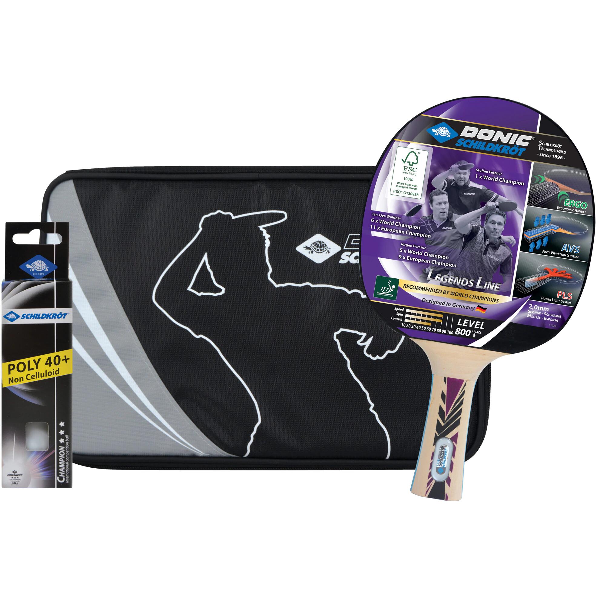 Zestaw rakietek do tenisa stołowego Donic Legends 800 FSC
