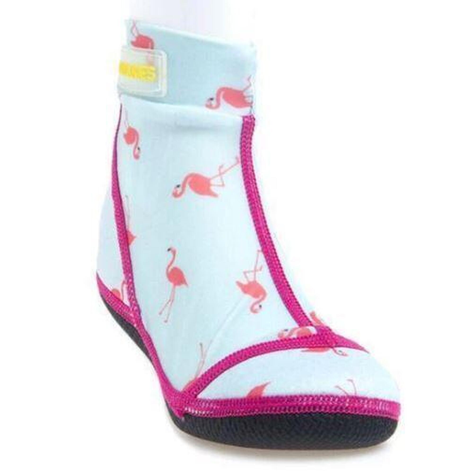 Duukies dziecięce skarpetki neoprenowe plażowe 34-35 Flamingo