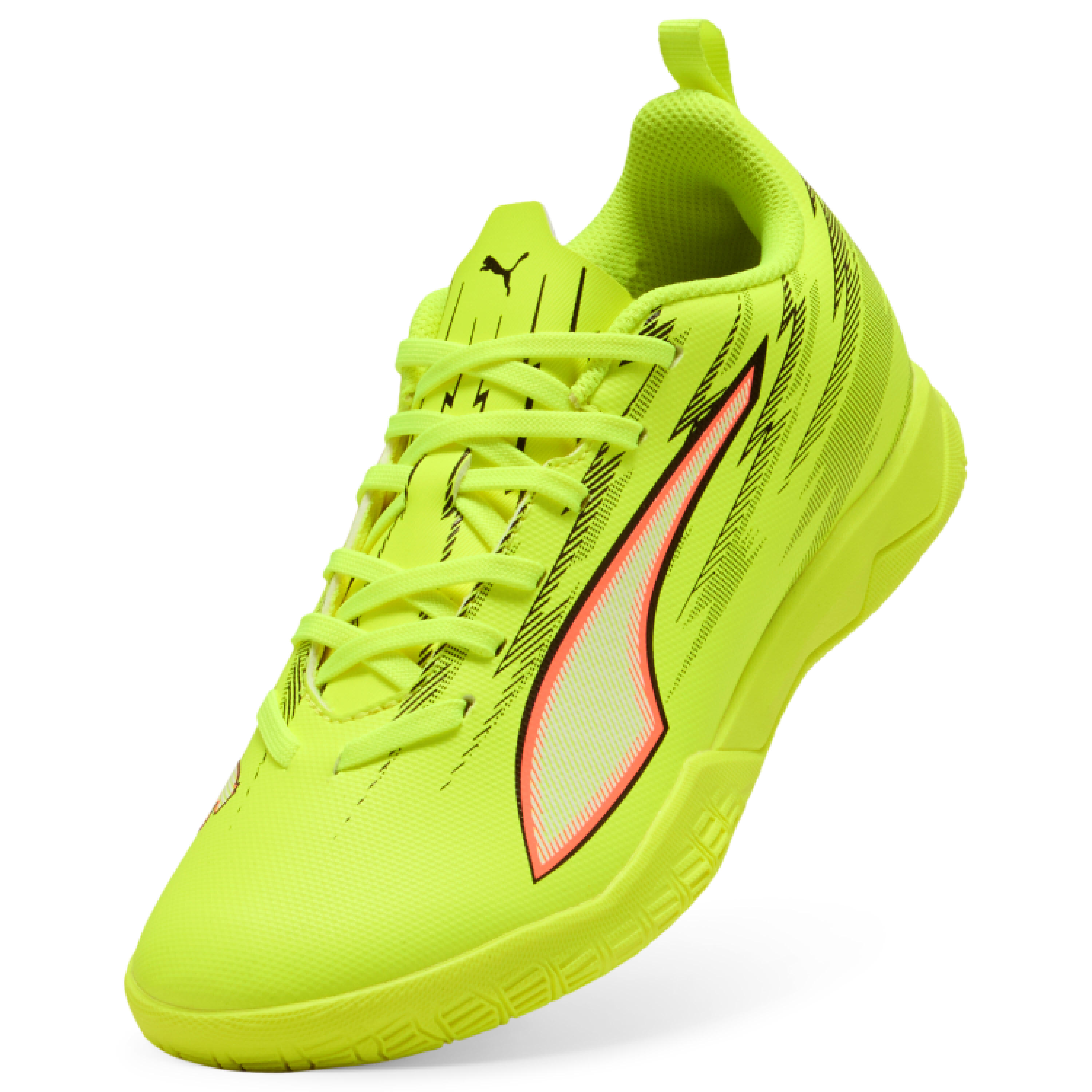 Buty do piłki nożnej halowej PUMA ULTRA 6 PLAY Sala Yellow JR Q1 26