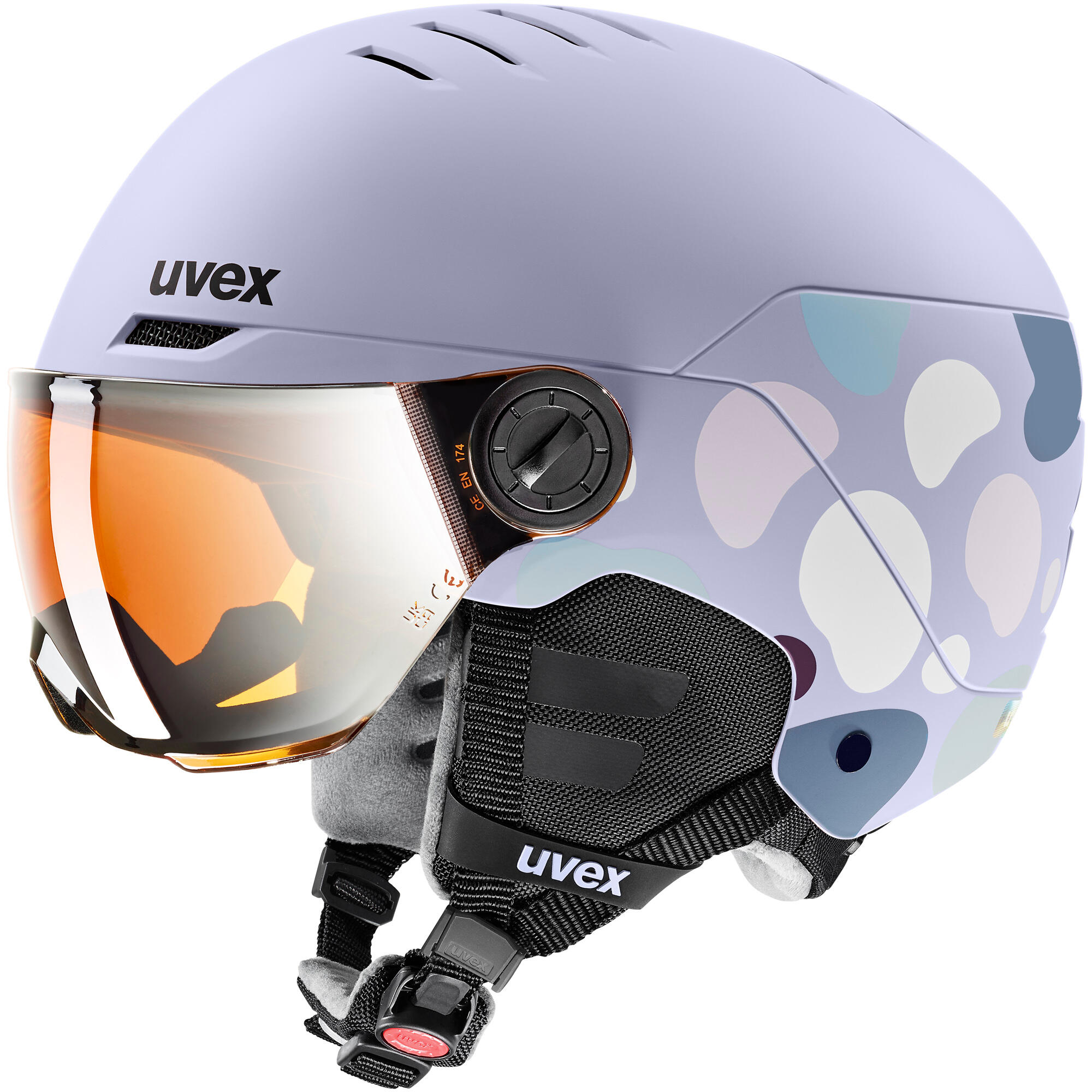 Kask narciarski dziecięcy UVEX Rocket jr. Visor