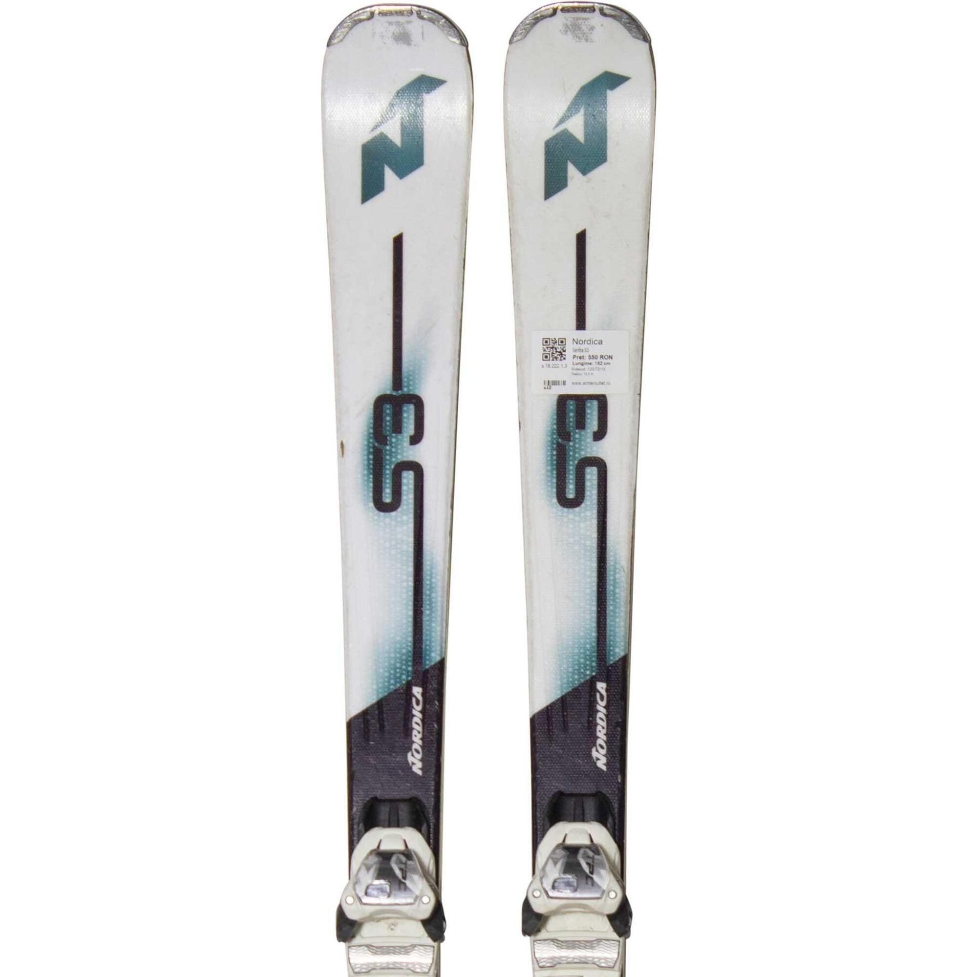 Second Life- Narty NORDICA Sentra S3, 160 cm- Stan bardzo dobry