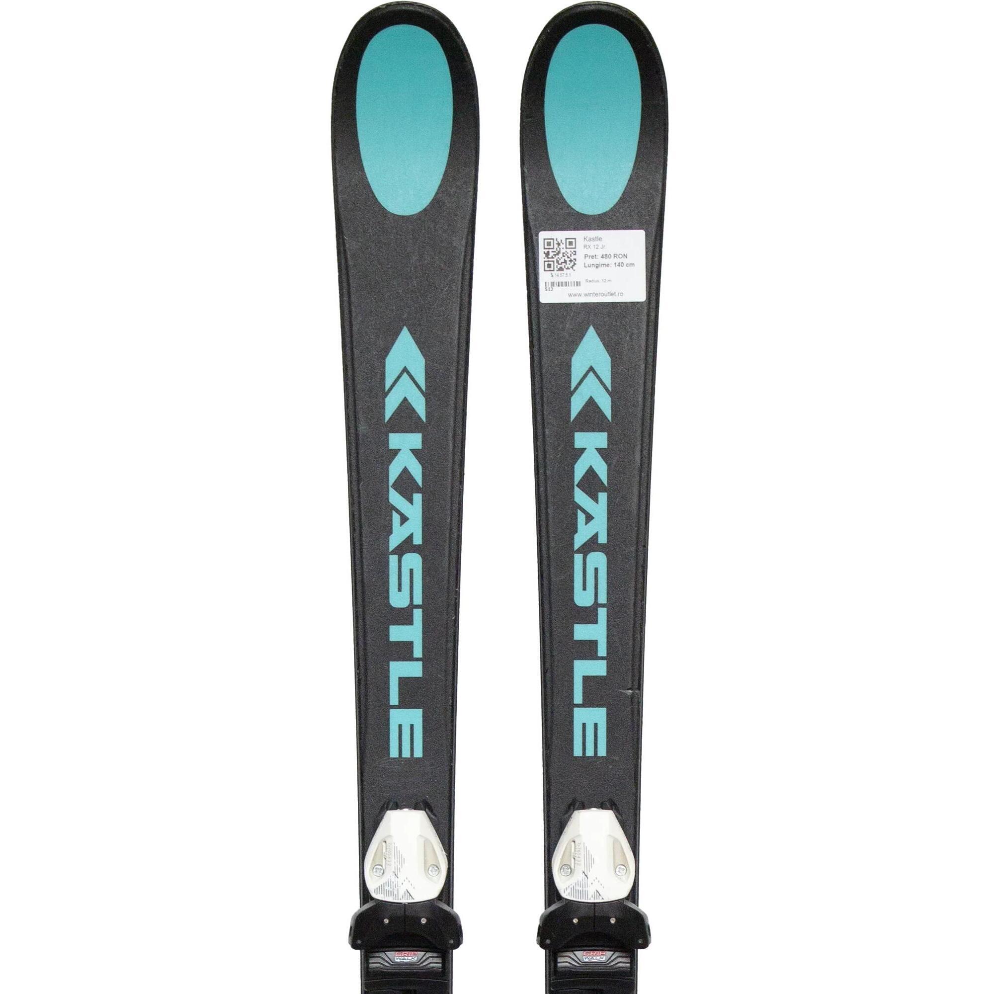 Second Life- Narty KASTLE RX 12 Jr., 140 cm - Stan bardzo dobry