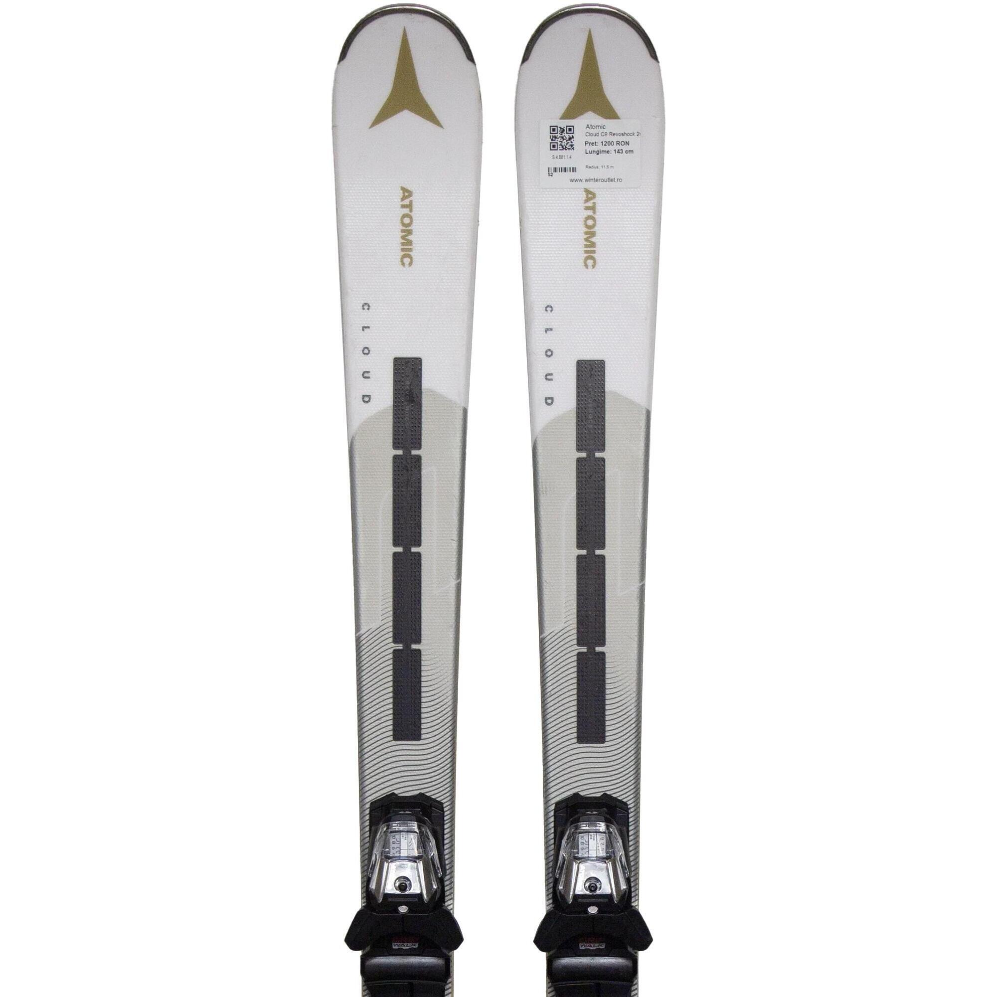 Second Life- Narty ATOMIC Cloud C9 Revoshock 2025, 164 cm- Stan bardzo dobry