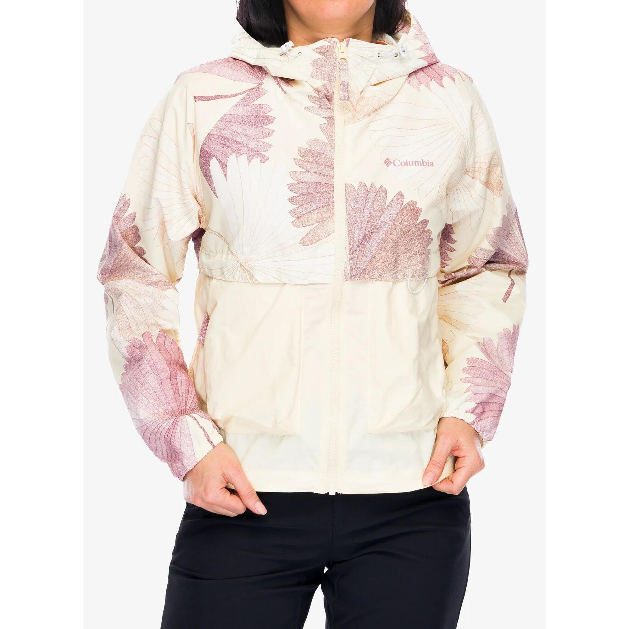Kurtka wiatrówka damska Columbia Spire Valley Printed Windbreaker