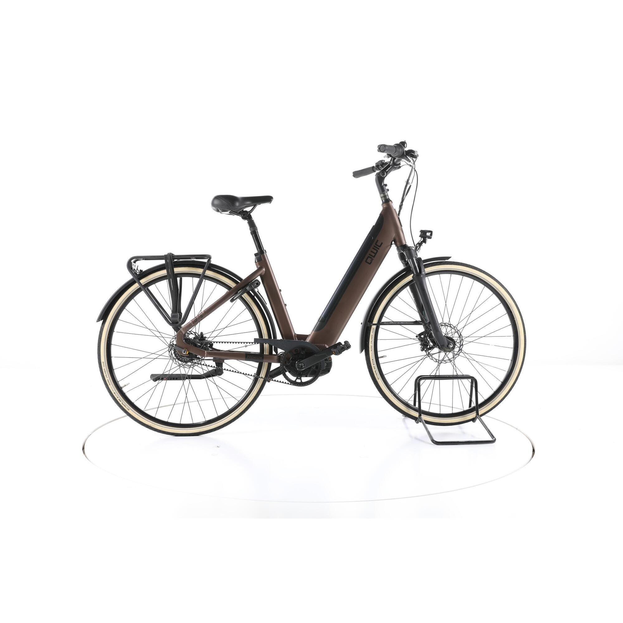 Second Life - QWIC Premium i MN7+ City E-Bike Niska rama - Stan dobry