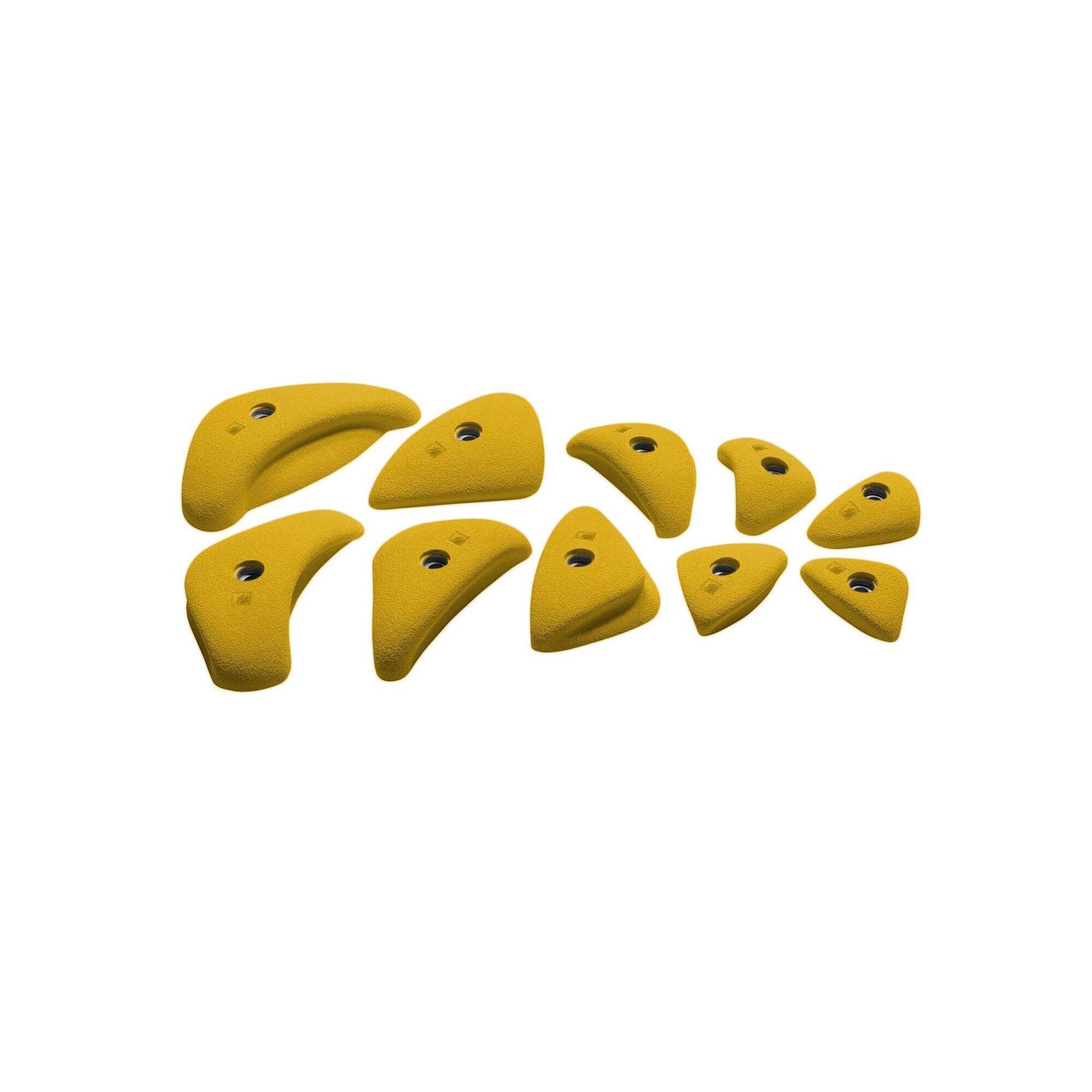 Chwyty wspinaczkowe Ocun Holds Set 4 Edges - yellow