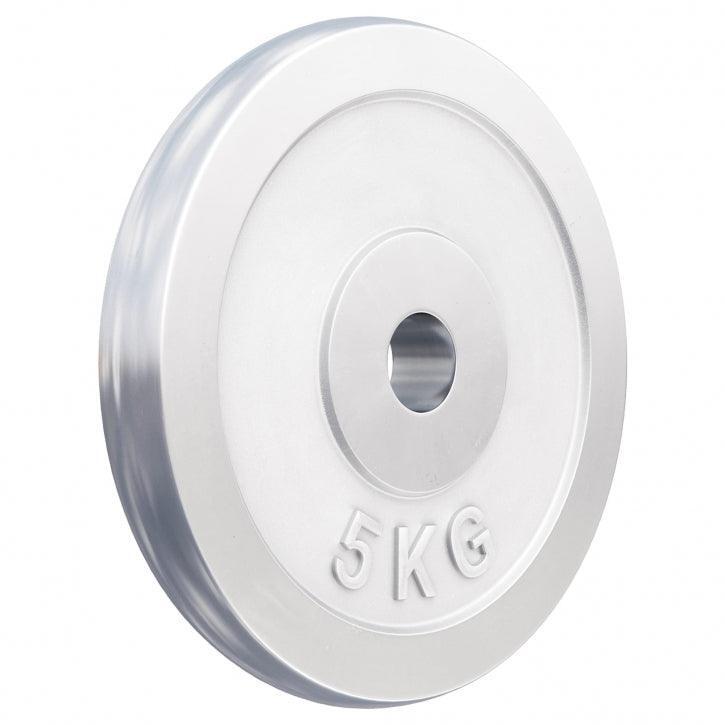 Obciążenie treningowe Gorilla Sports chromowane 5 kg