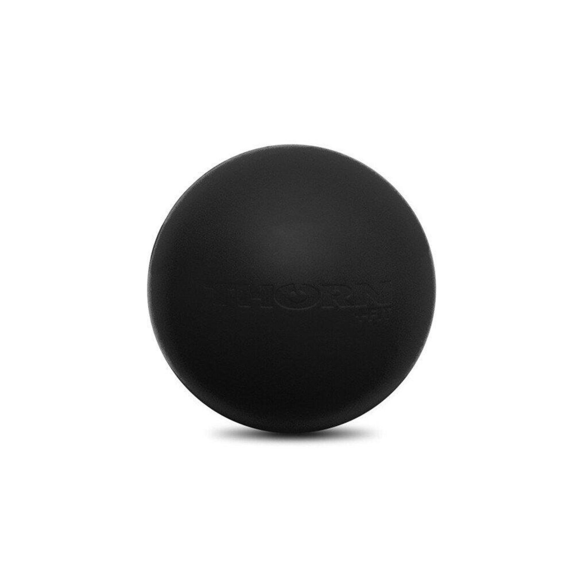 Piłka Gumowa THORN FIT Lacrosse ball black