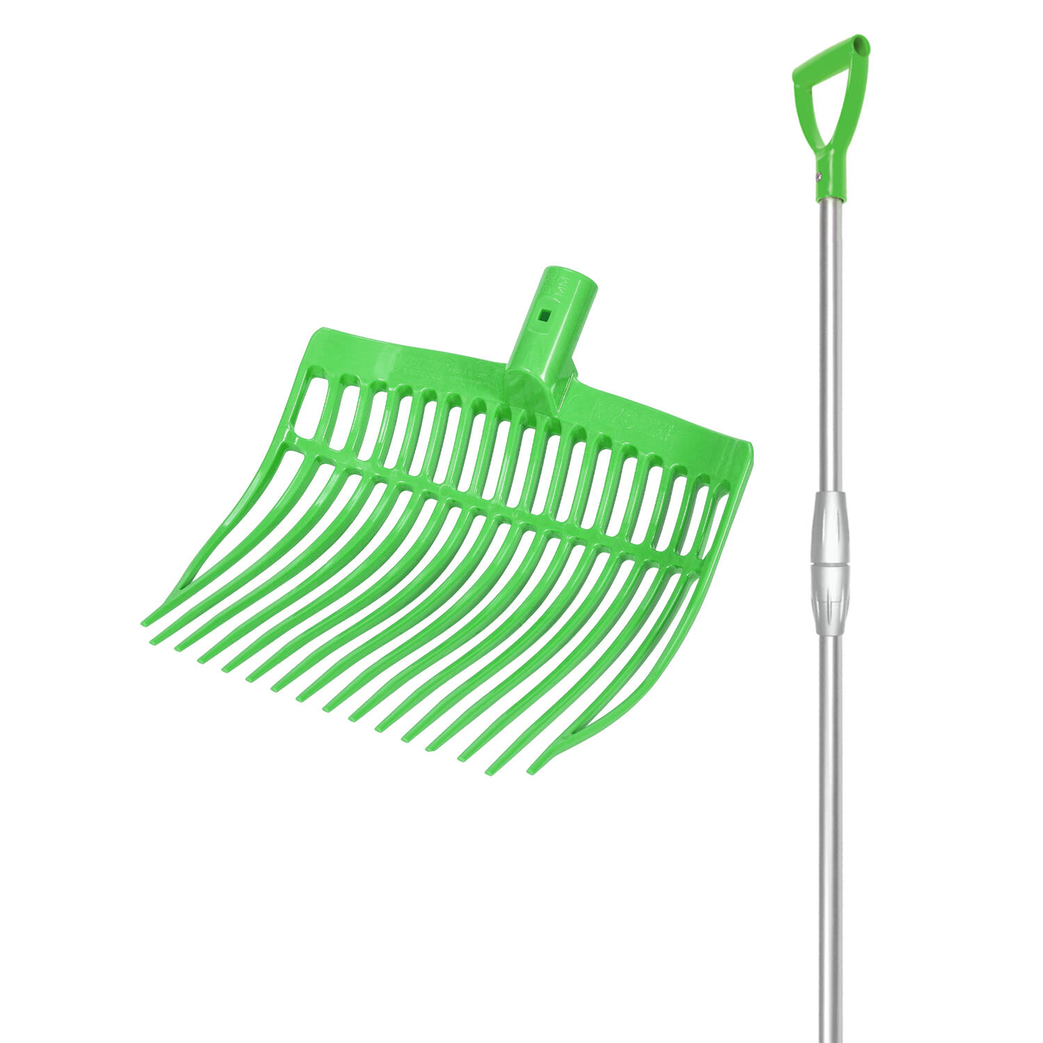 Zaokrąglony, stabilny widelec z teleskopowym, aluminiowym uchwytem