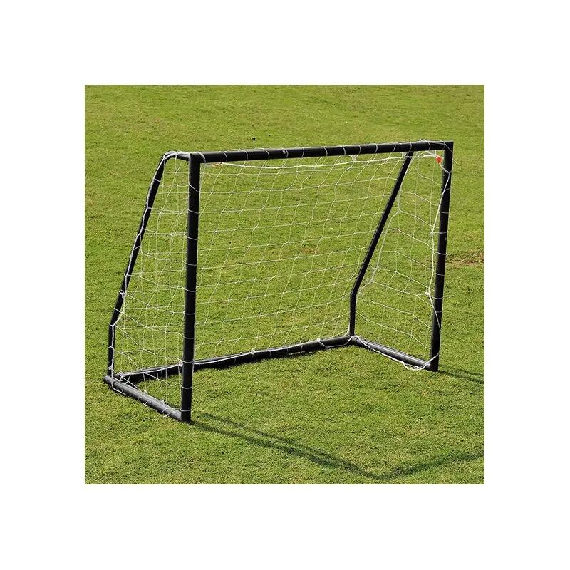 Softee Wielofunkcyjna bramka metalowa 140 x 105 cm, czarna siatka